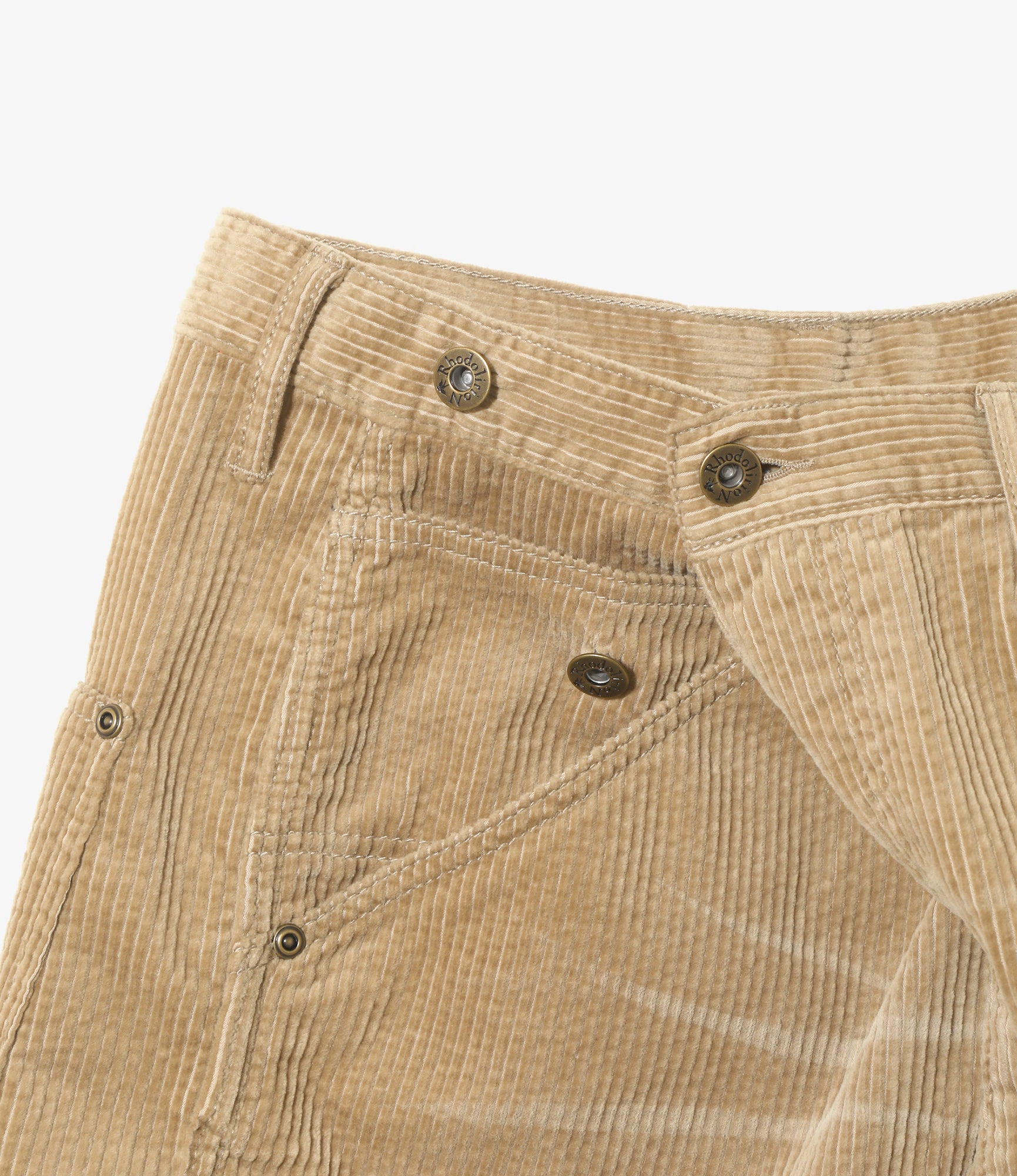 Huge Painter Short – Khaki Corduroy