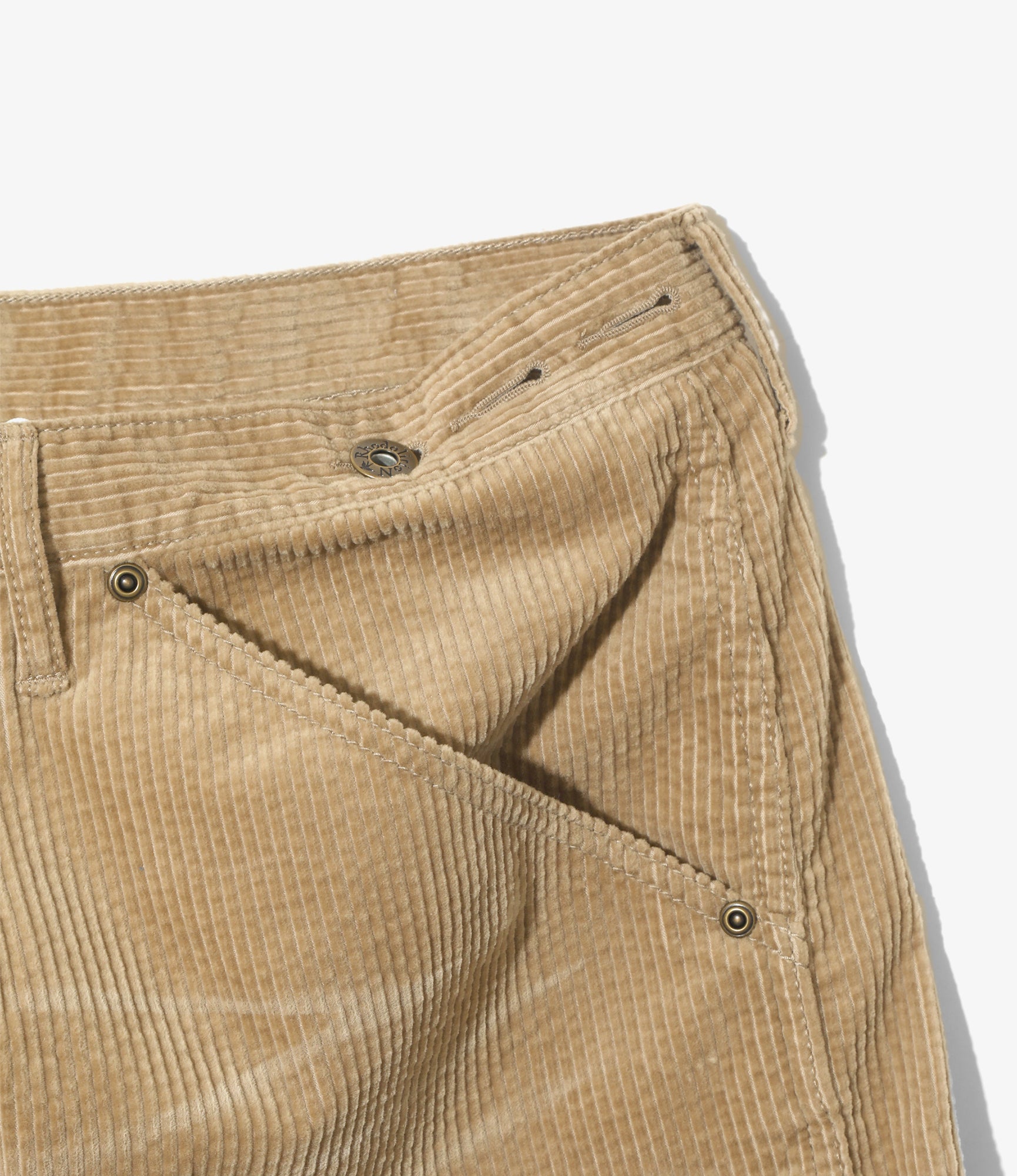 Huge Painter Short – Khaki Corduroy