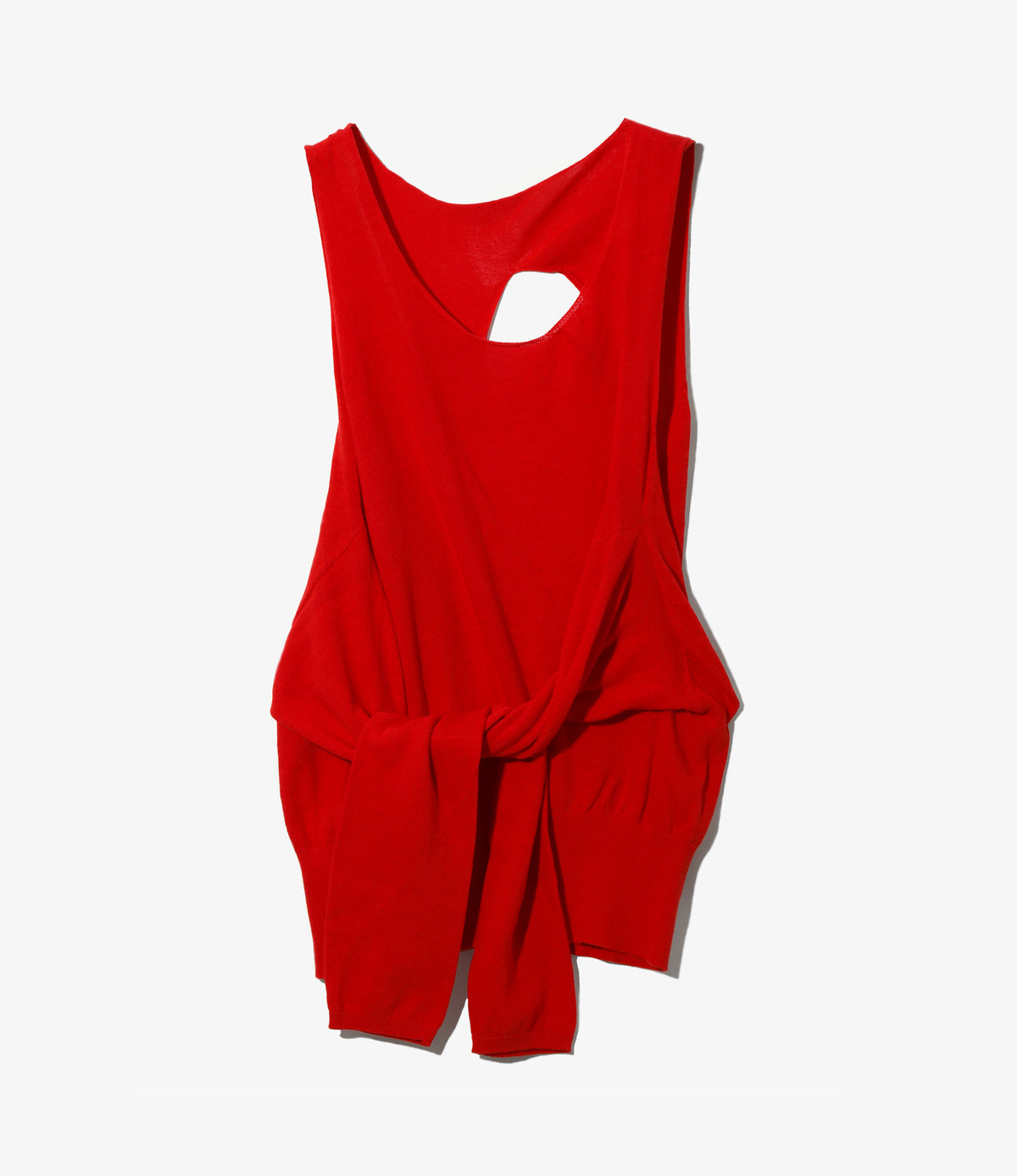 Knot Tank Top – Red Sheer | RhodolirioN | Nepenthes London