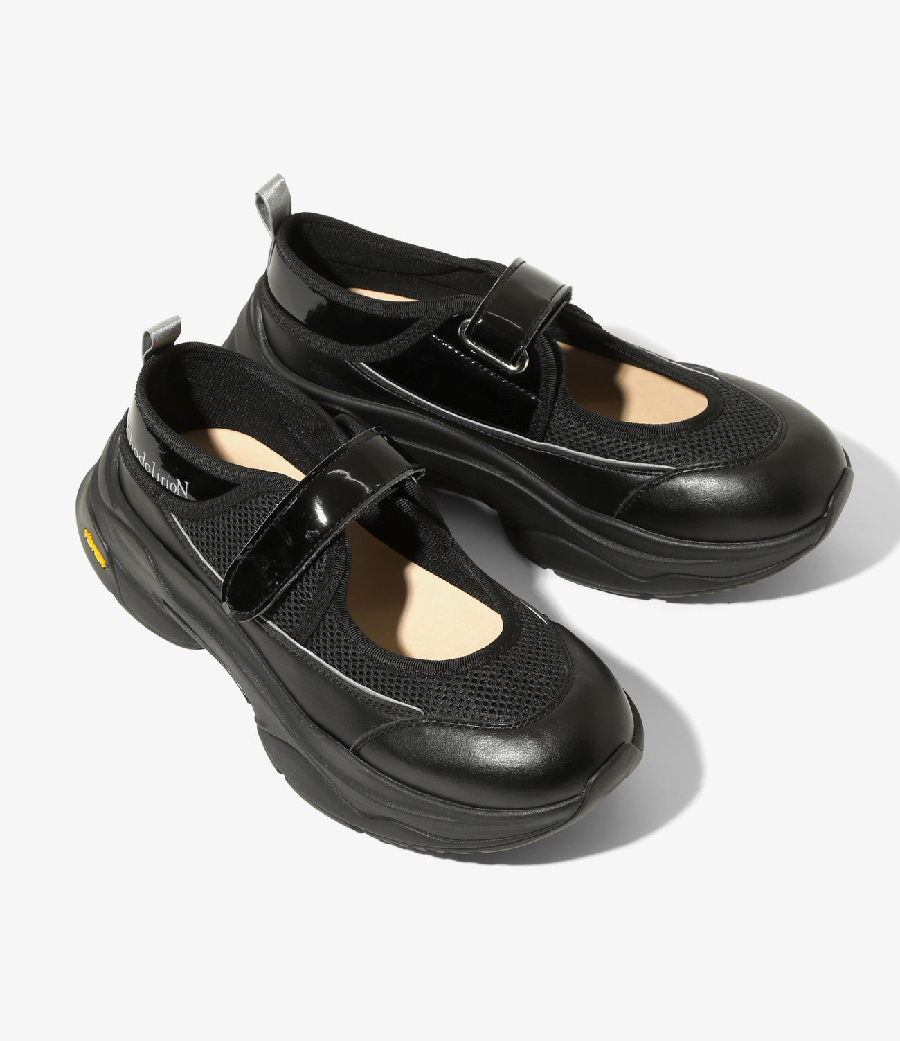 Mary Jane Sneakers – Black