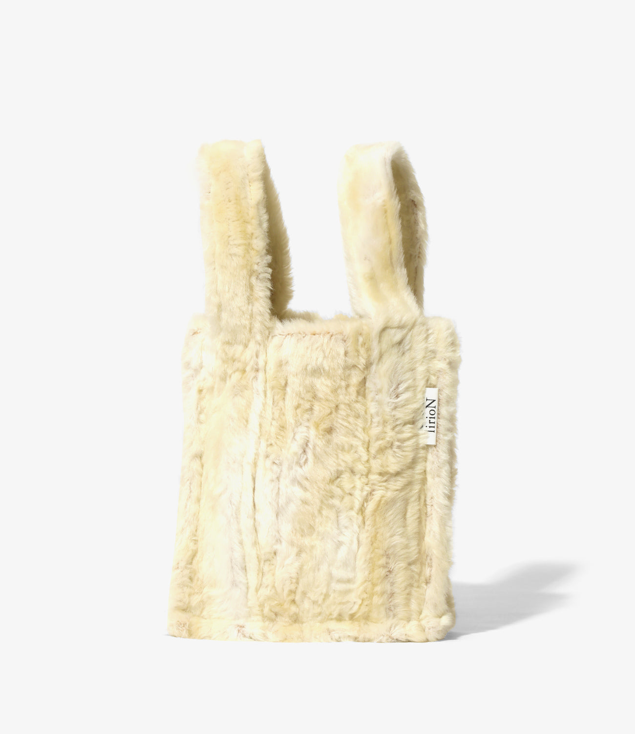 Novel Tote – Natural Eco Fur