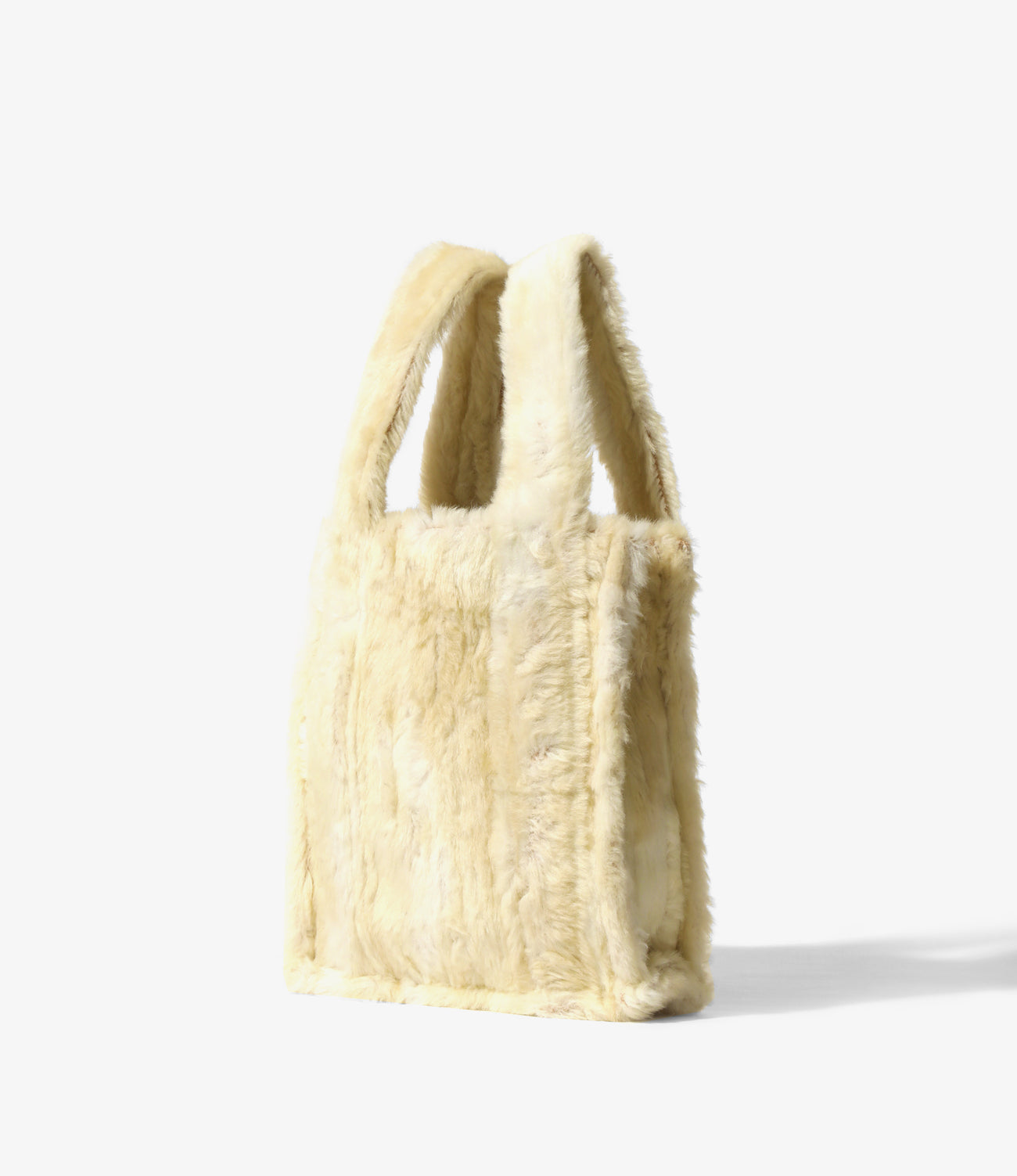 Novel Tote – Natural Eco Fur