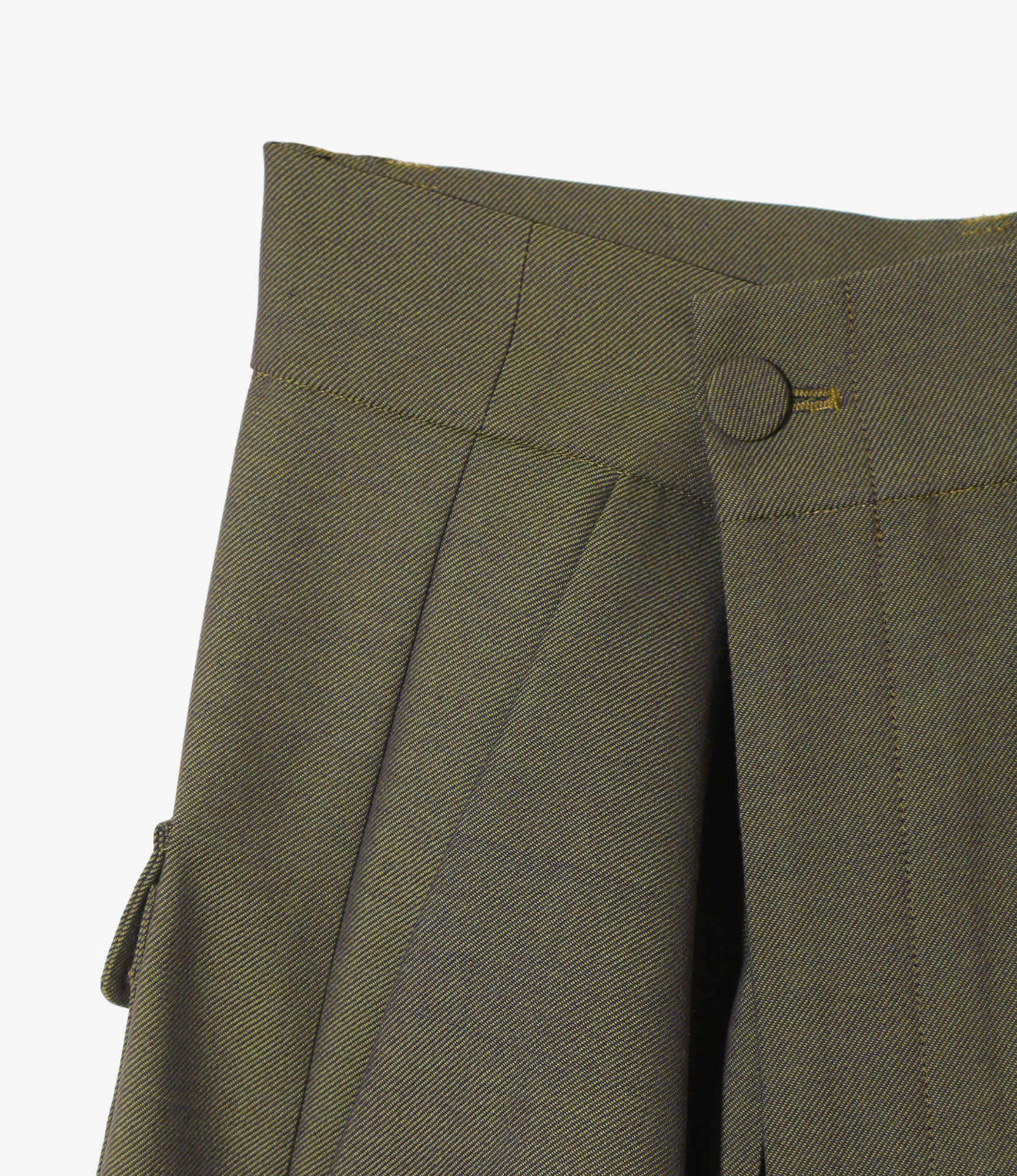 Officer Sarrouel Pants – Olive Gabardine