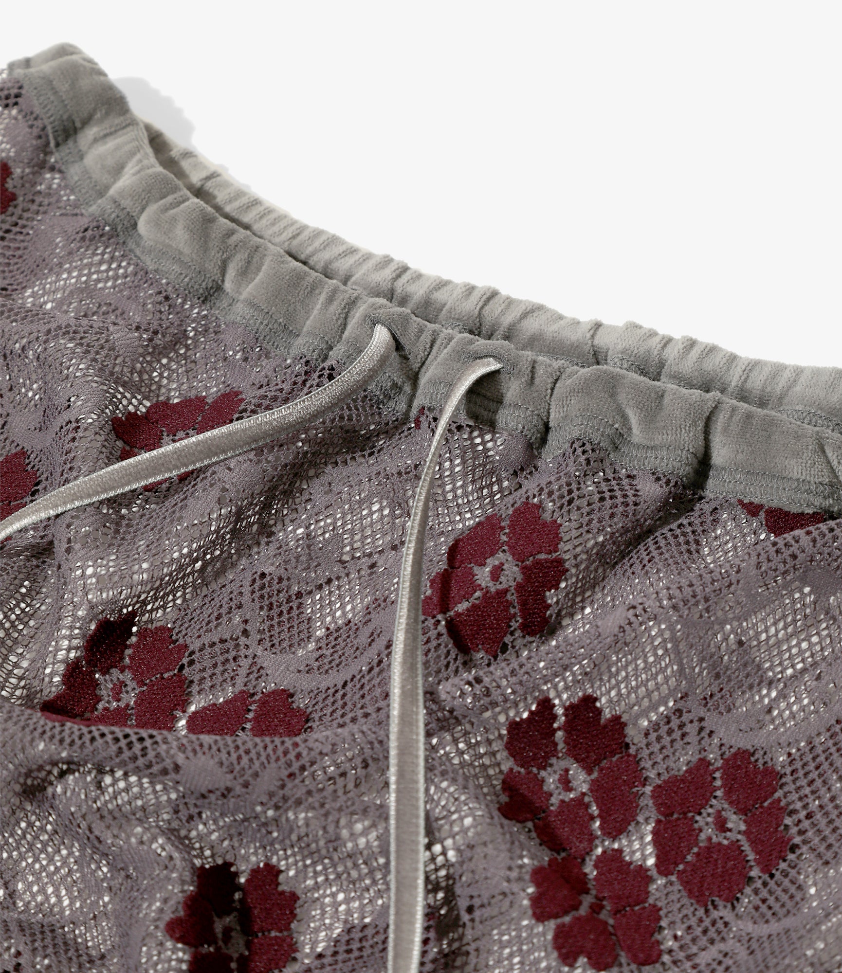 Pencil Skirt – Grey Flower Lace