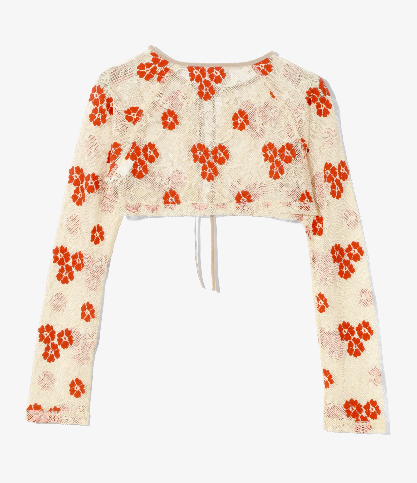 Spencer Bolero – Ivory Flower Lace