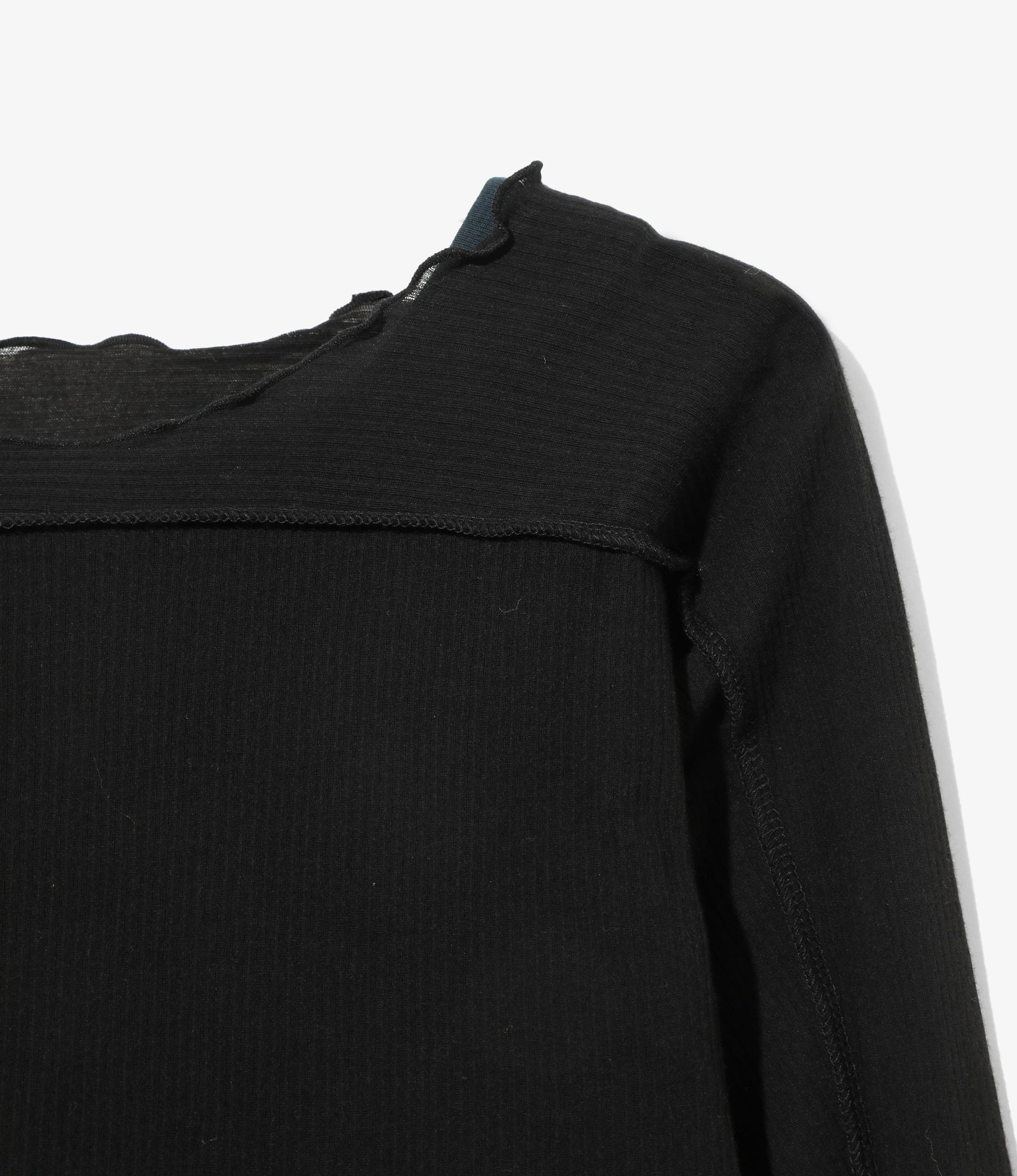 Tank Top/Long Sleeve T-Shirt – Black