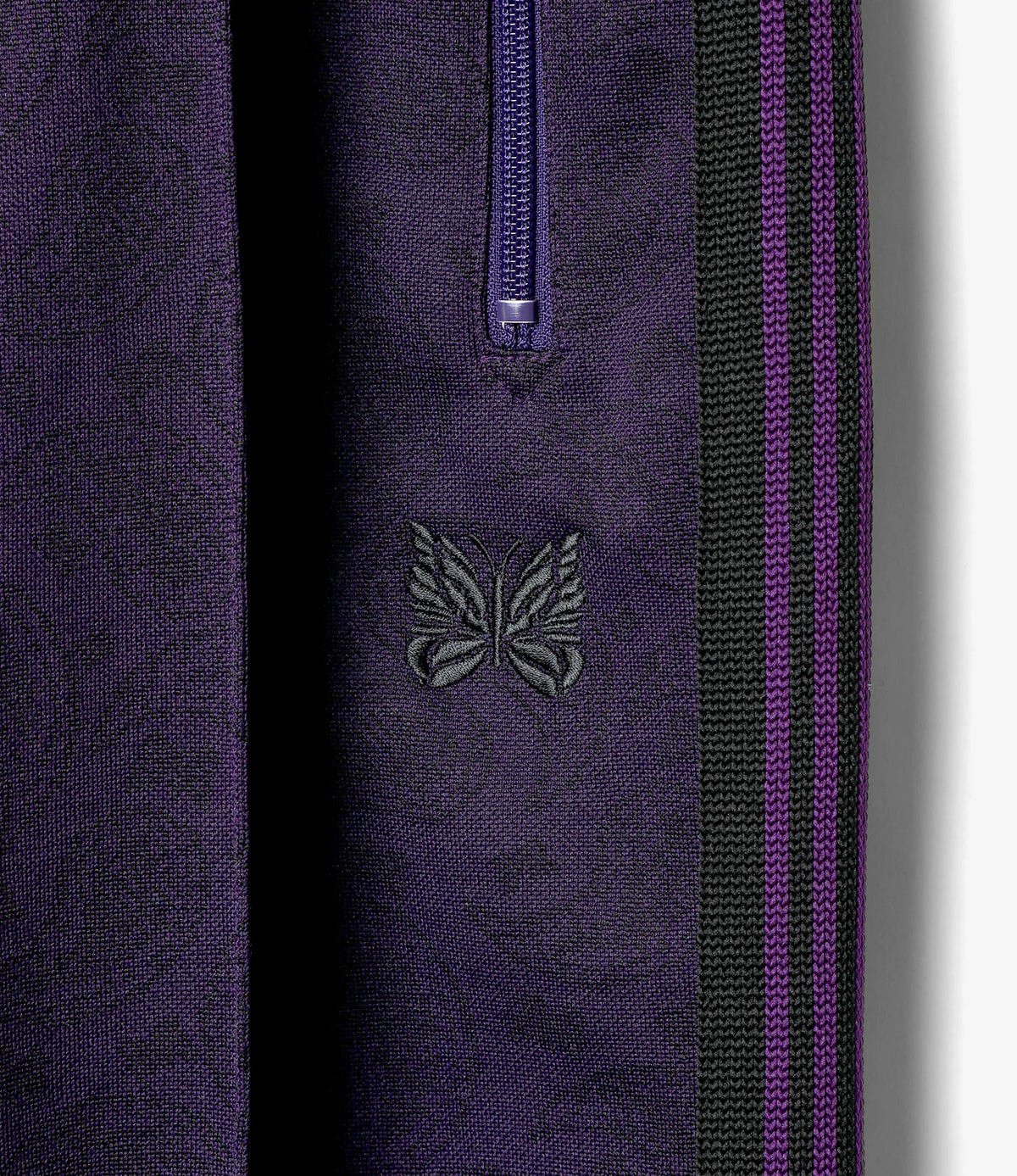 Track Pant – Purple Jacquard | Needles × Albino & Preto