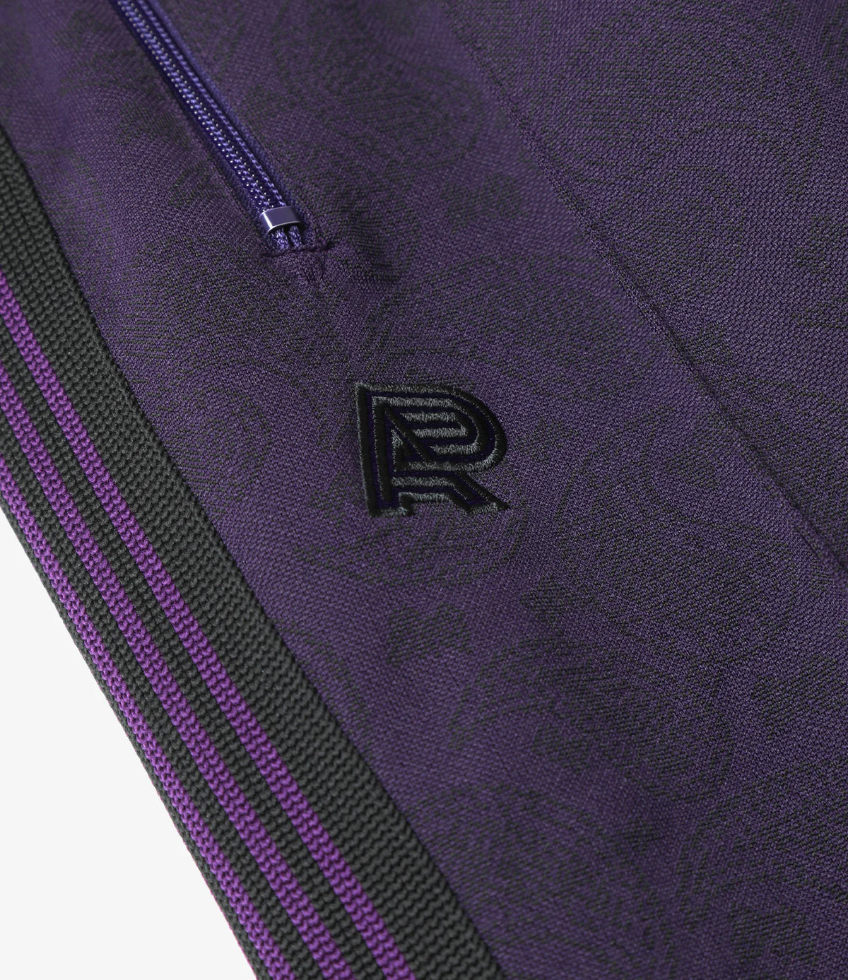 Track Pant – Purple Jacquard | Needles × Albino & Preto