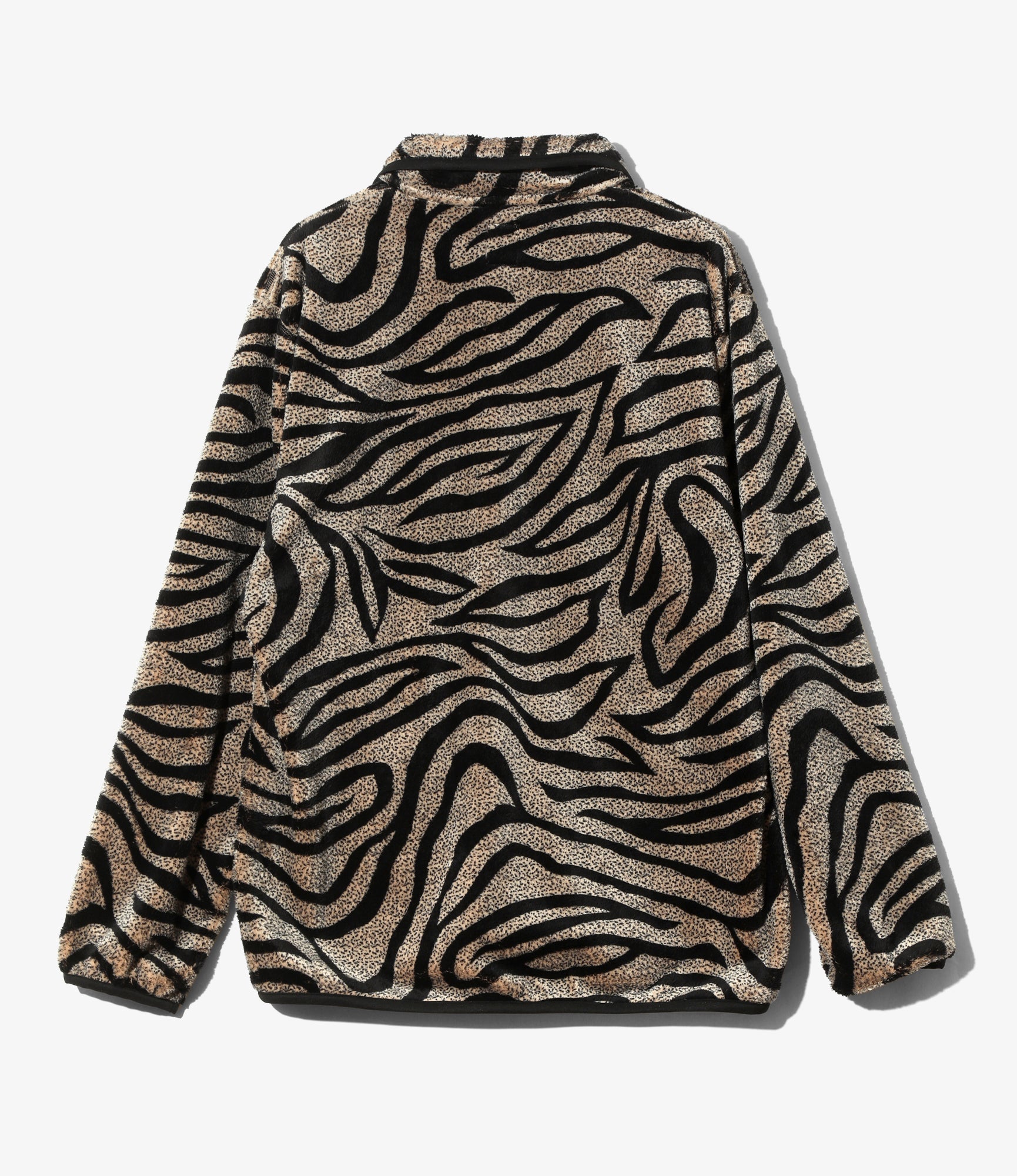 Piping Jacket – Beige Fleece