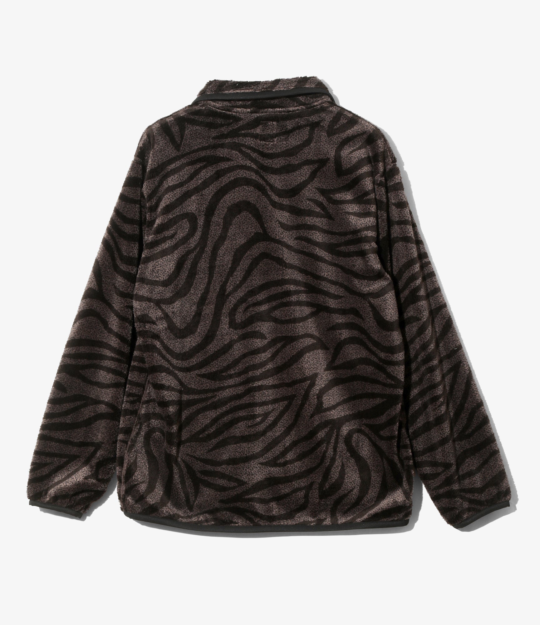 Piping Jacket – Mocha Fleece