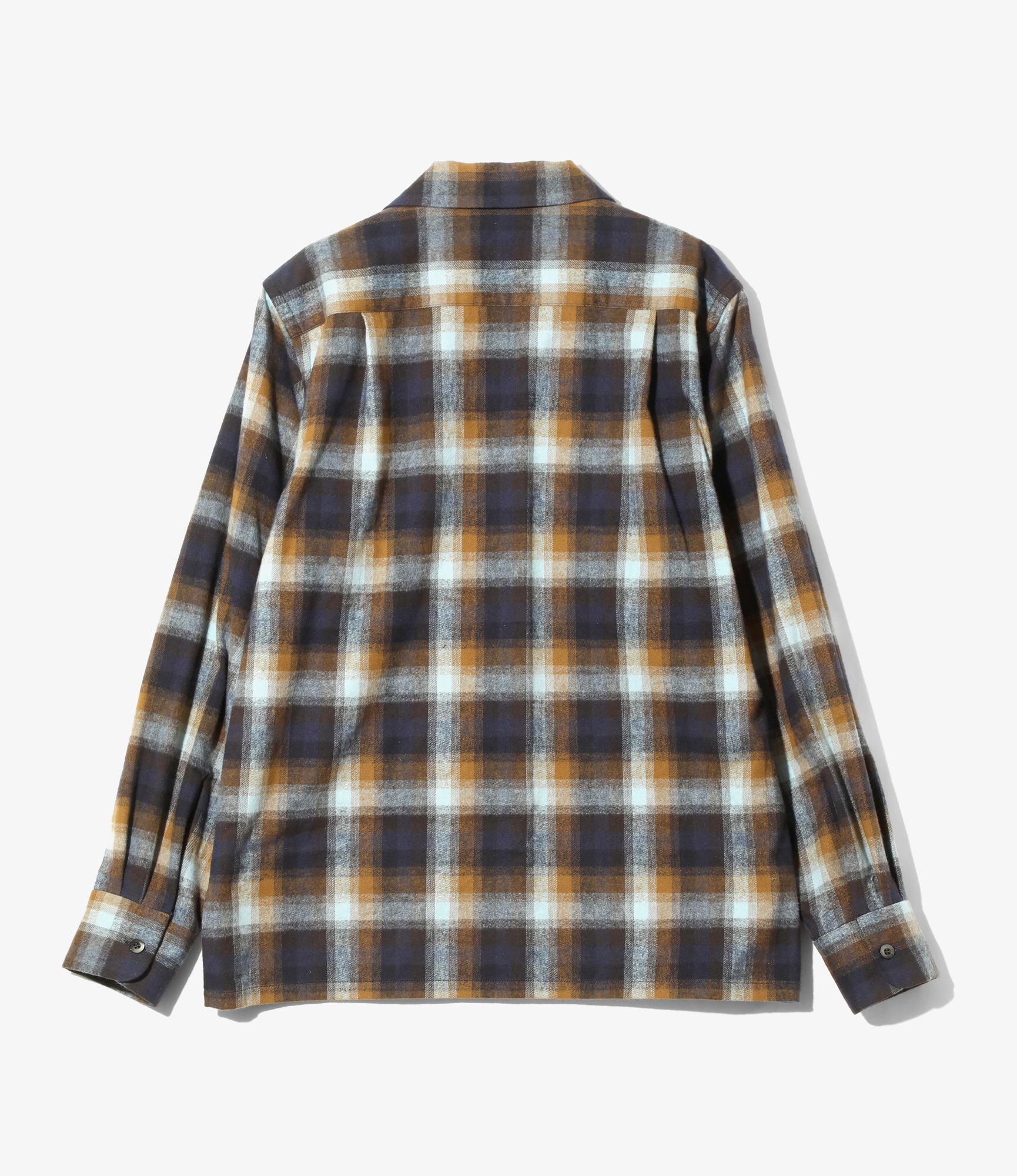 6 Pocket Shirt – Blue/Brown Plaid