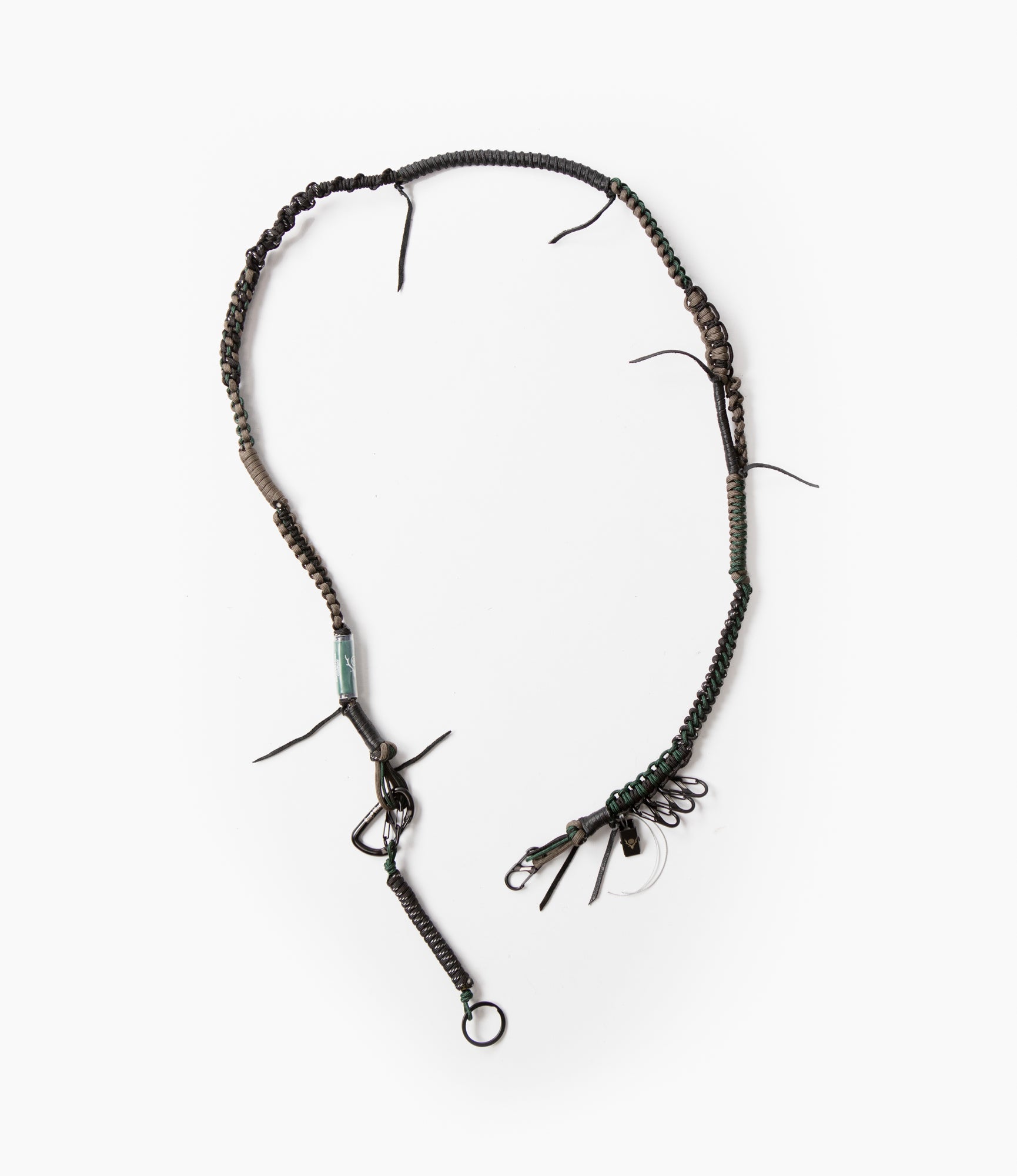 Handmade Rope Lanyard – Paracord / Deer Skin
