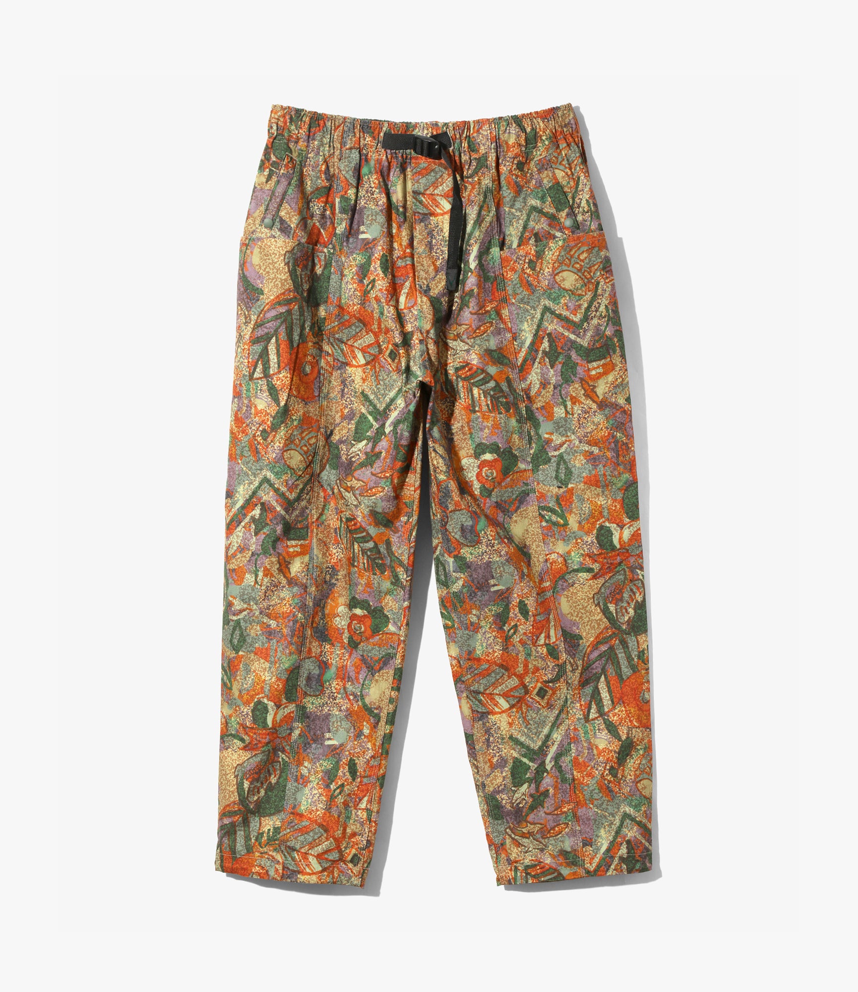 Belted Centre Seam Pant – 'EZO Forest' Ripstop Cotton