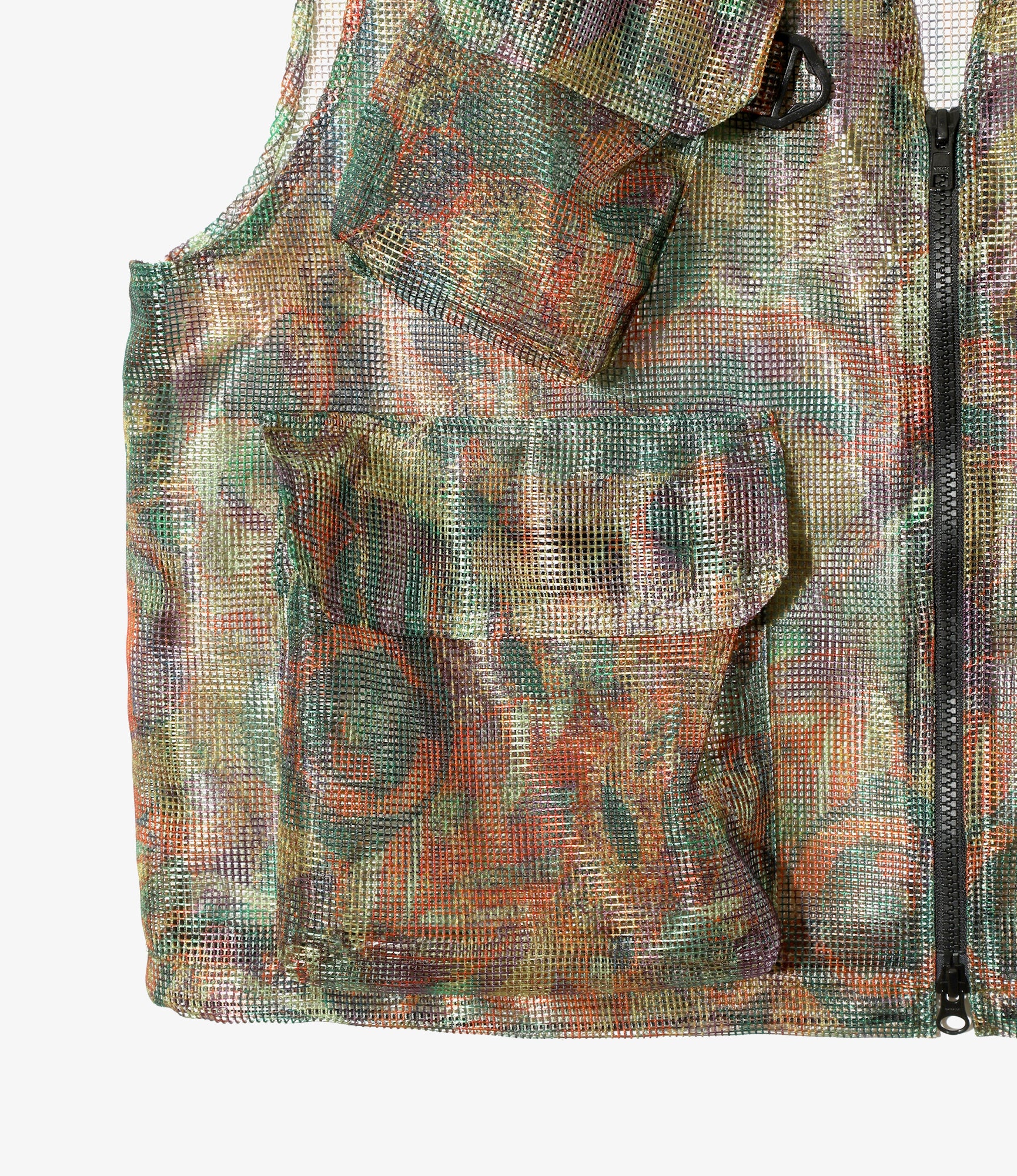 Bush Trek Vest – 'EZO Forest' Heavyweight Mesh