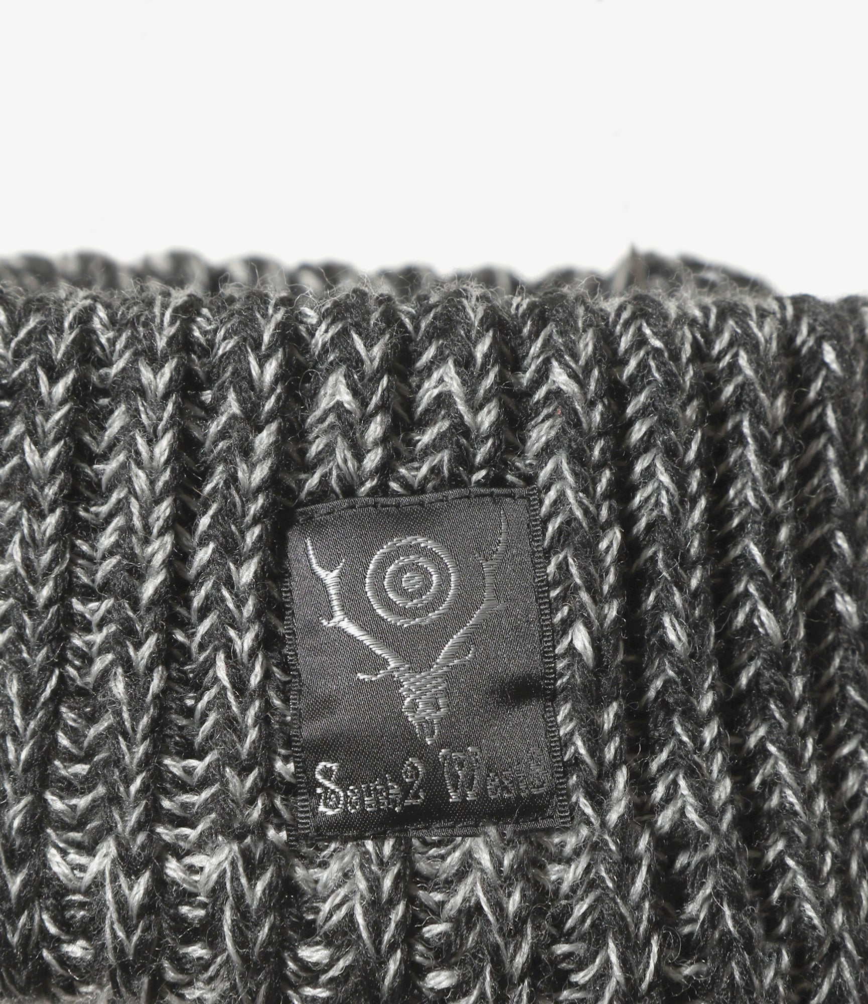 Knit Headband – Black Wool Blend