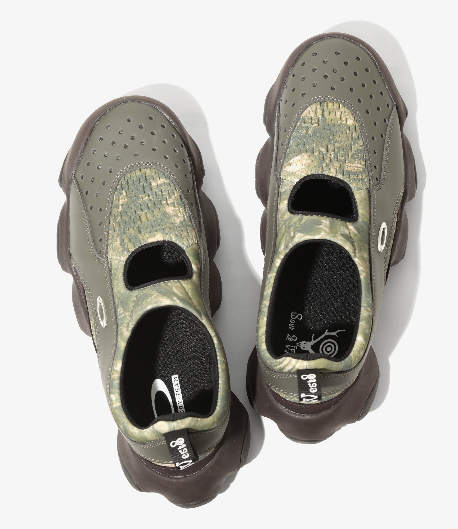 Flesh Sandal – Olive/Camo