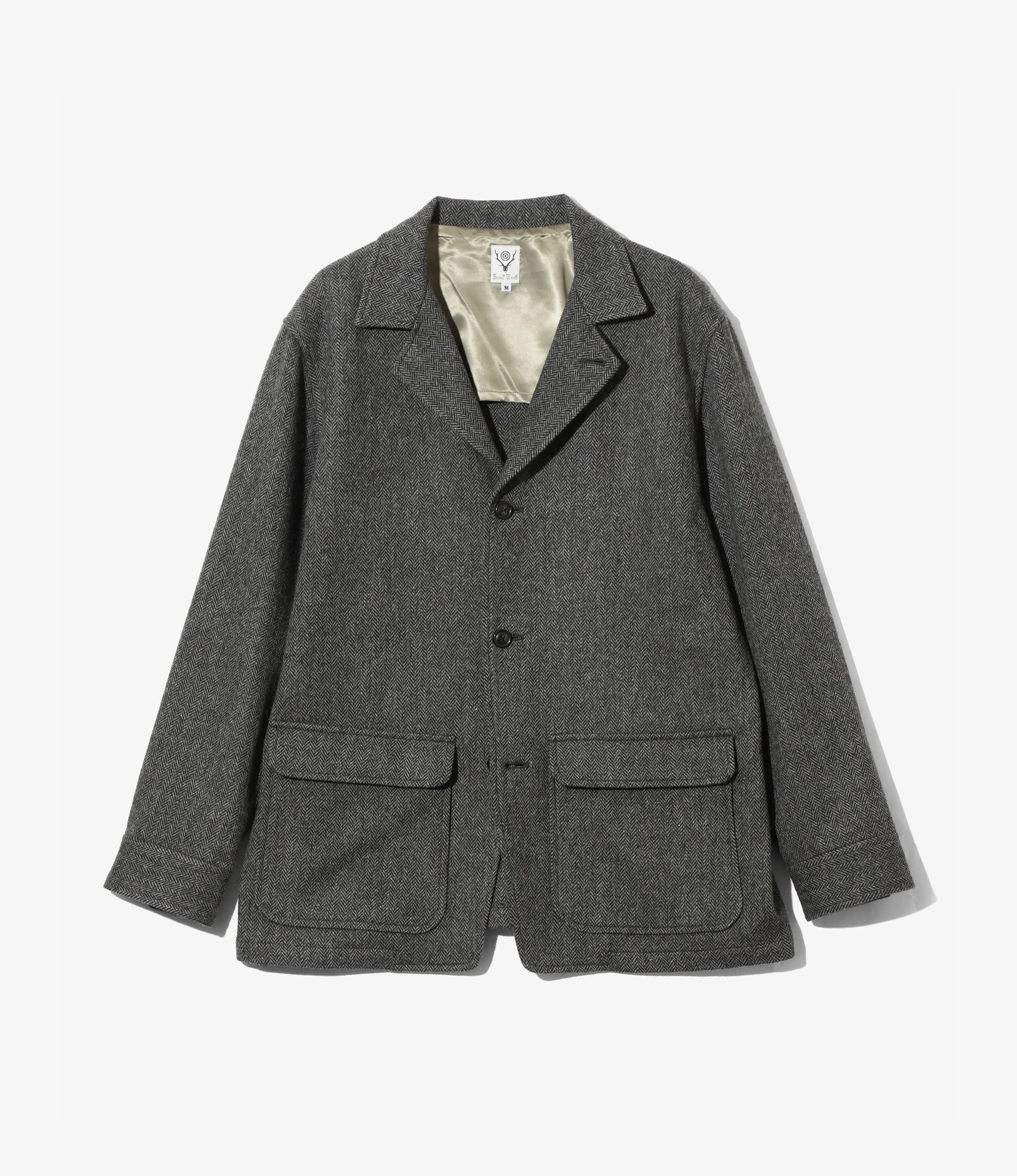 Pen Jacket – Grey Tweed