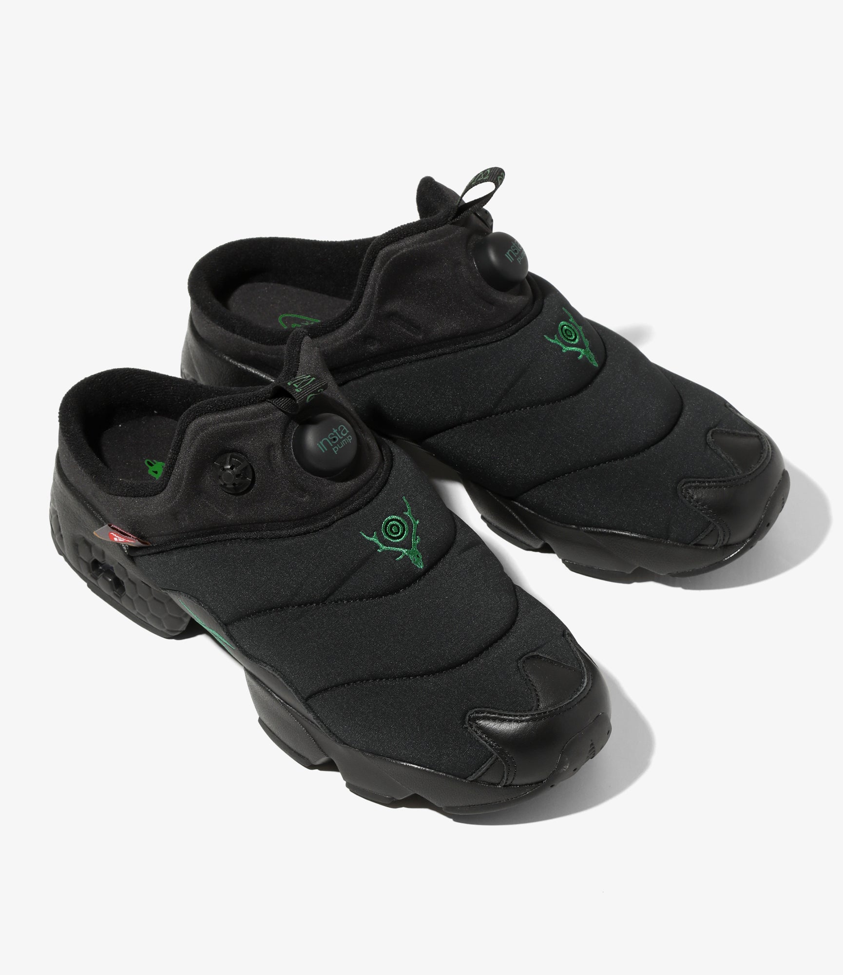Instapump Fury Mule – Black/Green