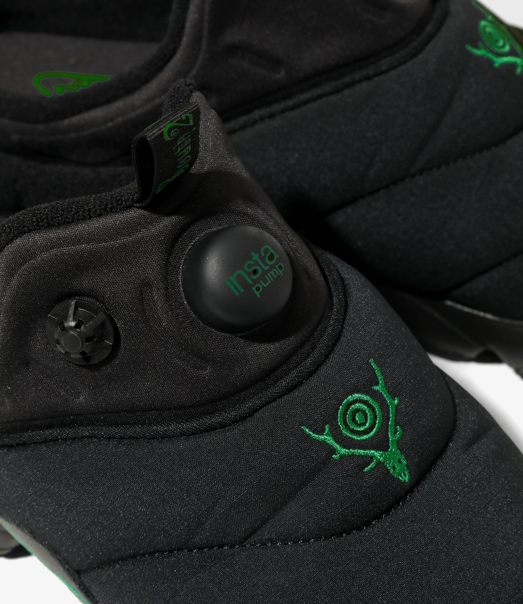 Instapump Fury Mule – Black/Green