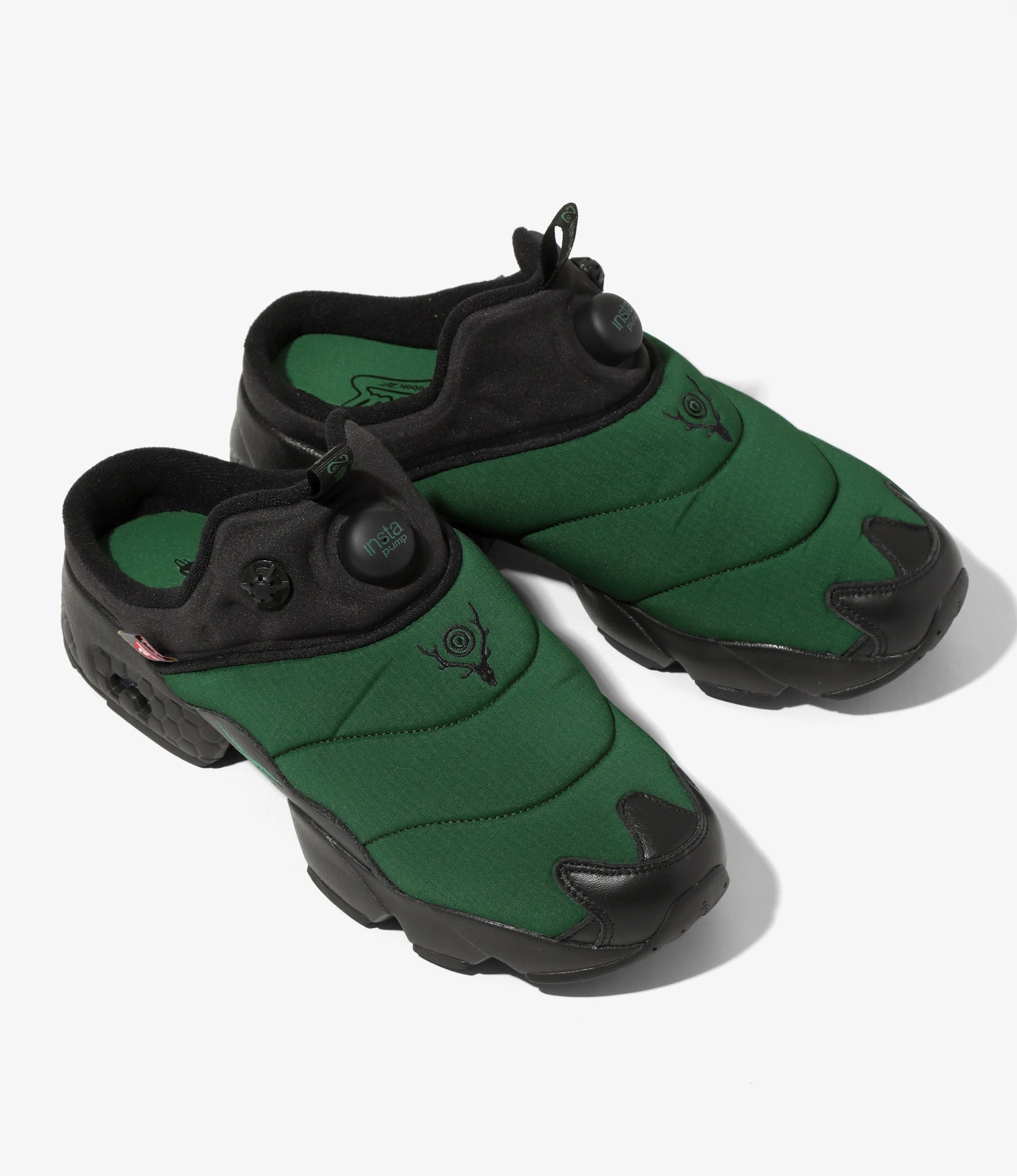 【27cm】reebok instapump fury mule Instapump Fury Mule – Black/Green | South2 West8 × Reebok