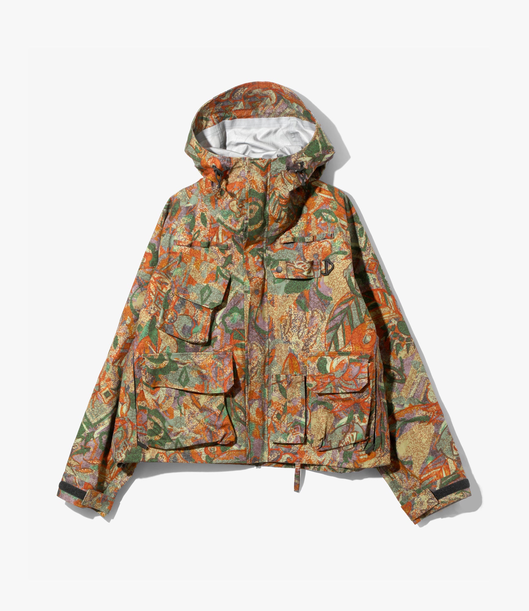 River Trek Jacket – 'EZO Forest' 3-Layer Ripstop Cotton