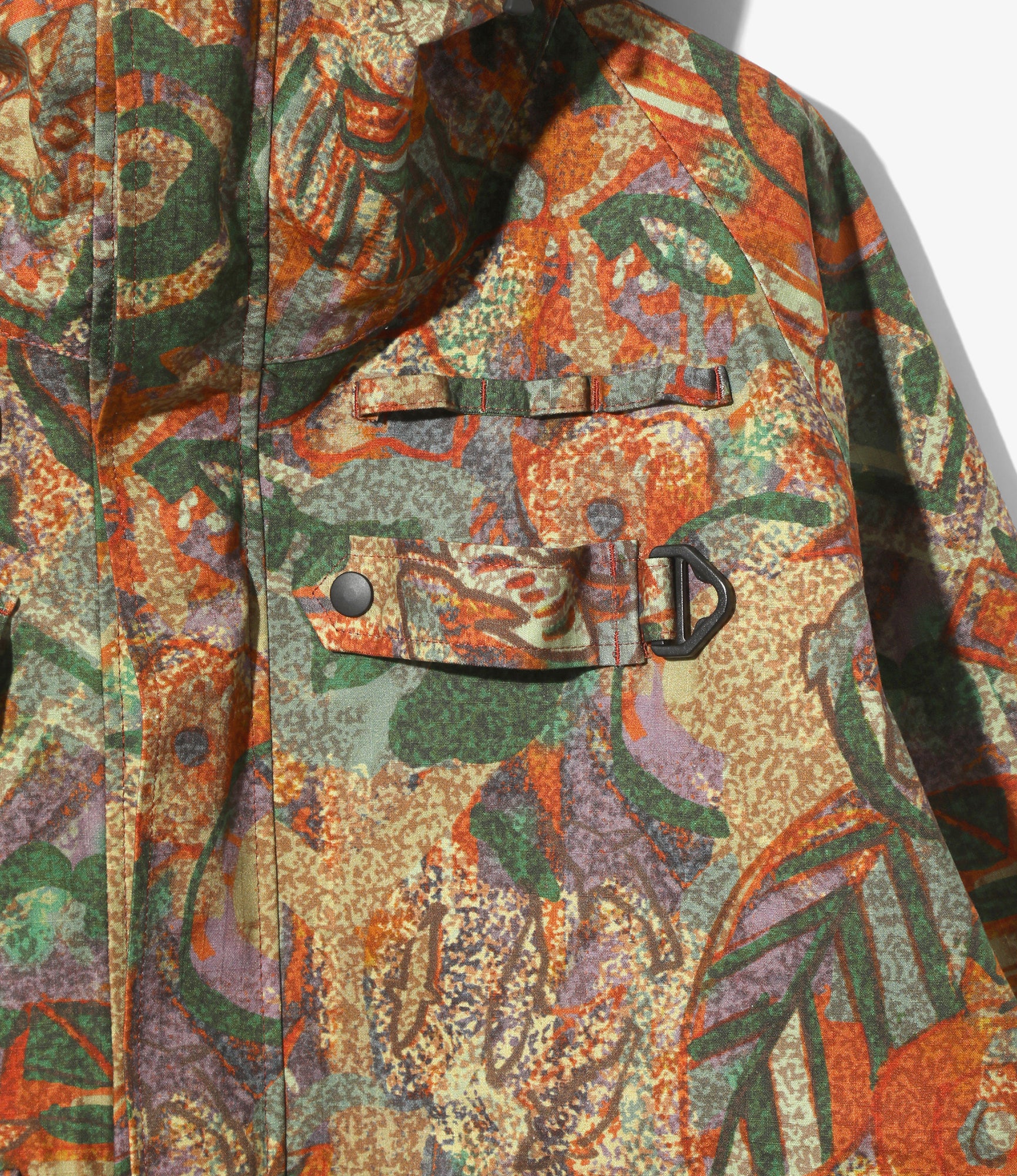 River Trek Jacket – 'EZO Forest' 3-Layer Ripstop Cotton