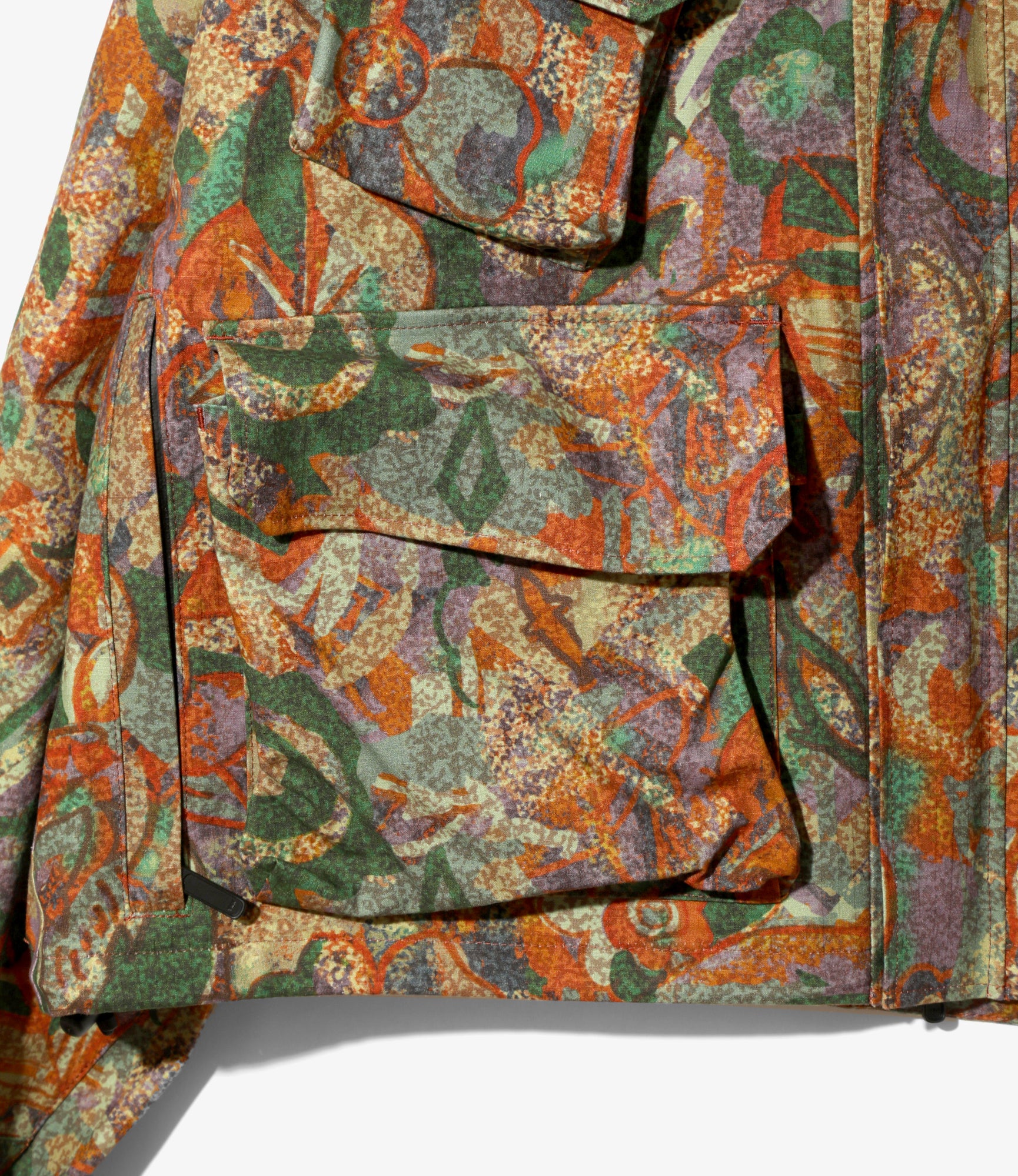 River Trek Jacket – 'Ezo Forest' 3-Layer Ripstop Cotton