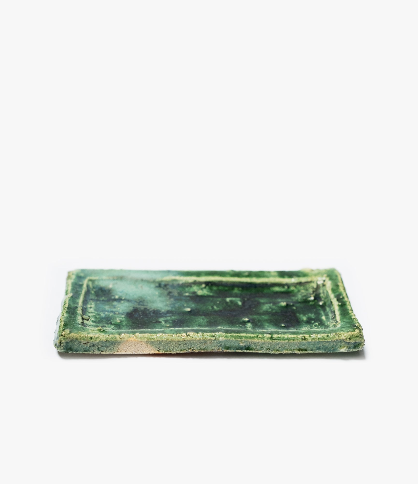 Oribeyaki Incense Tray