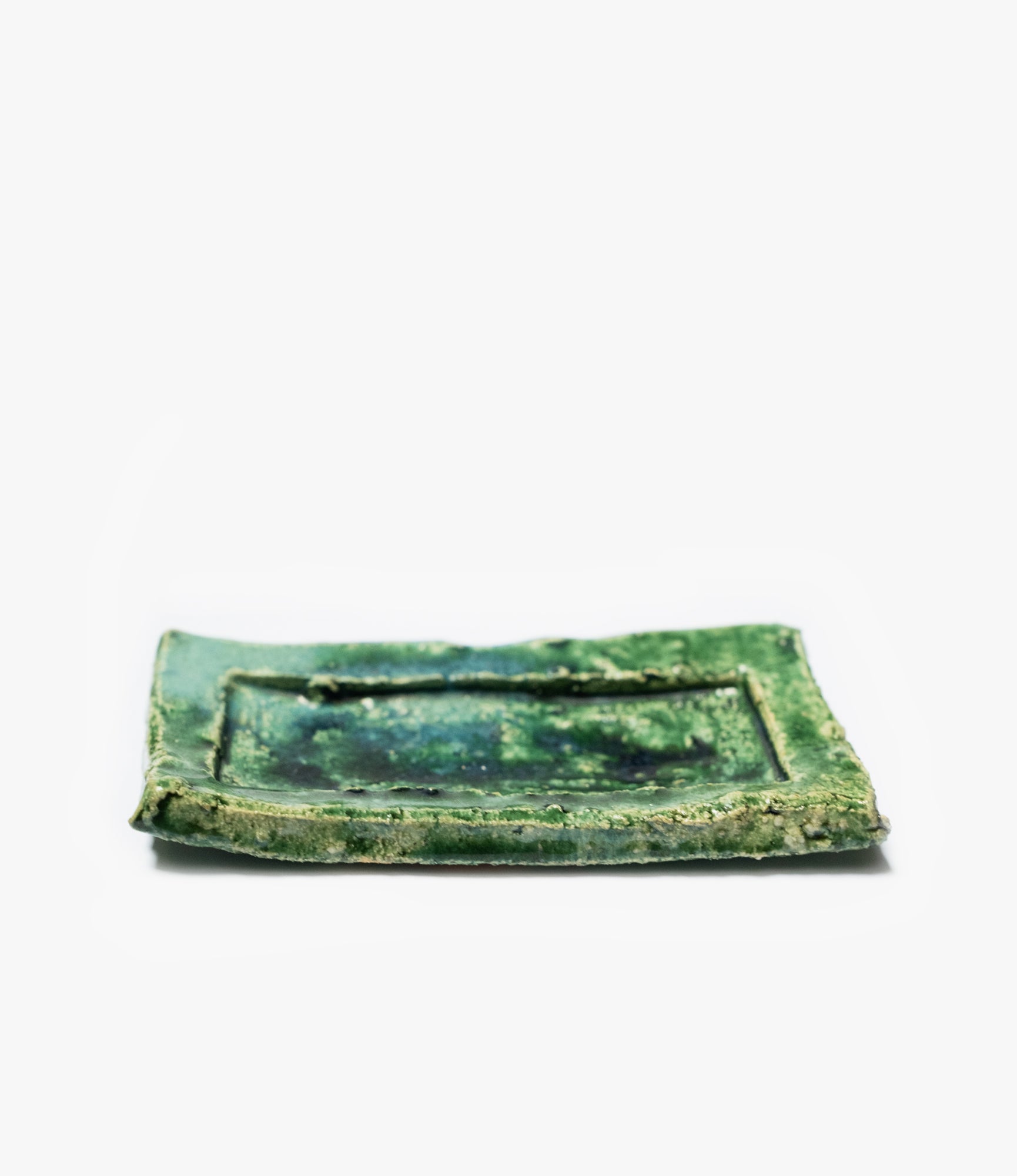 Oribeyaki Incense Tray