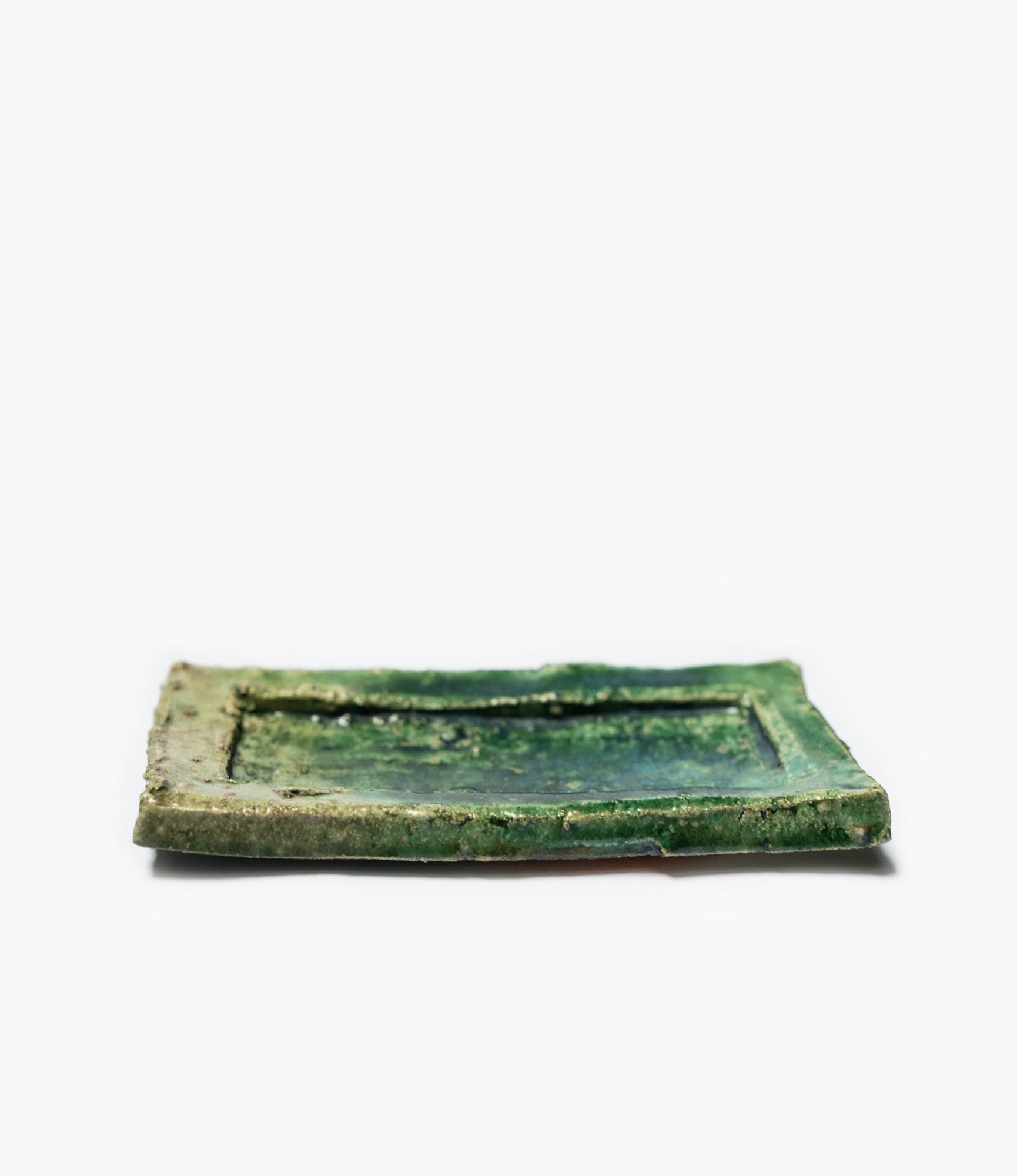 Oribeyaki Incense Tray