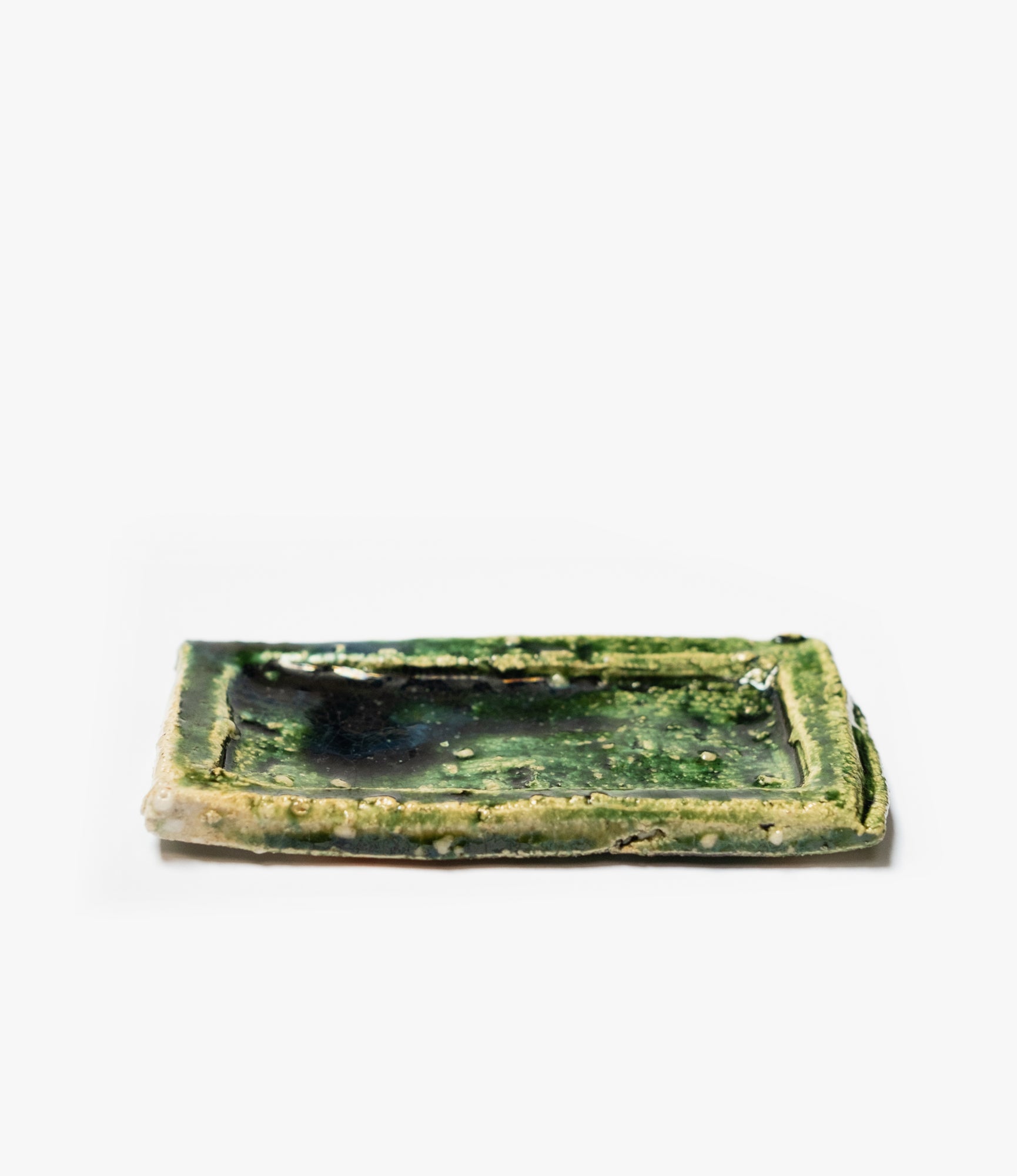 Oribeyaki Incense Tray