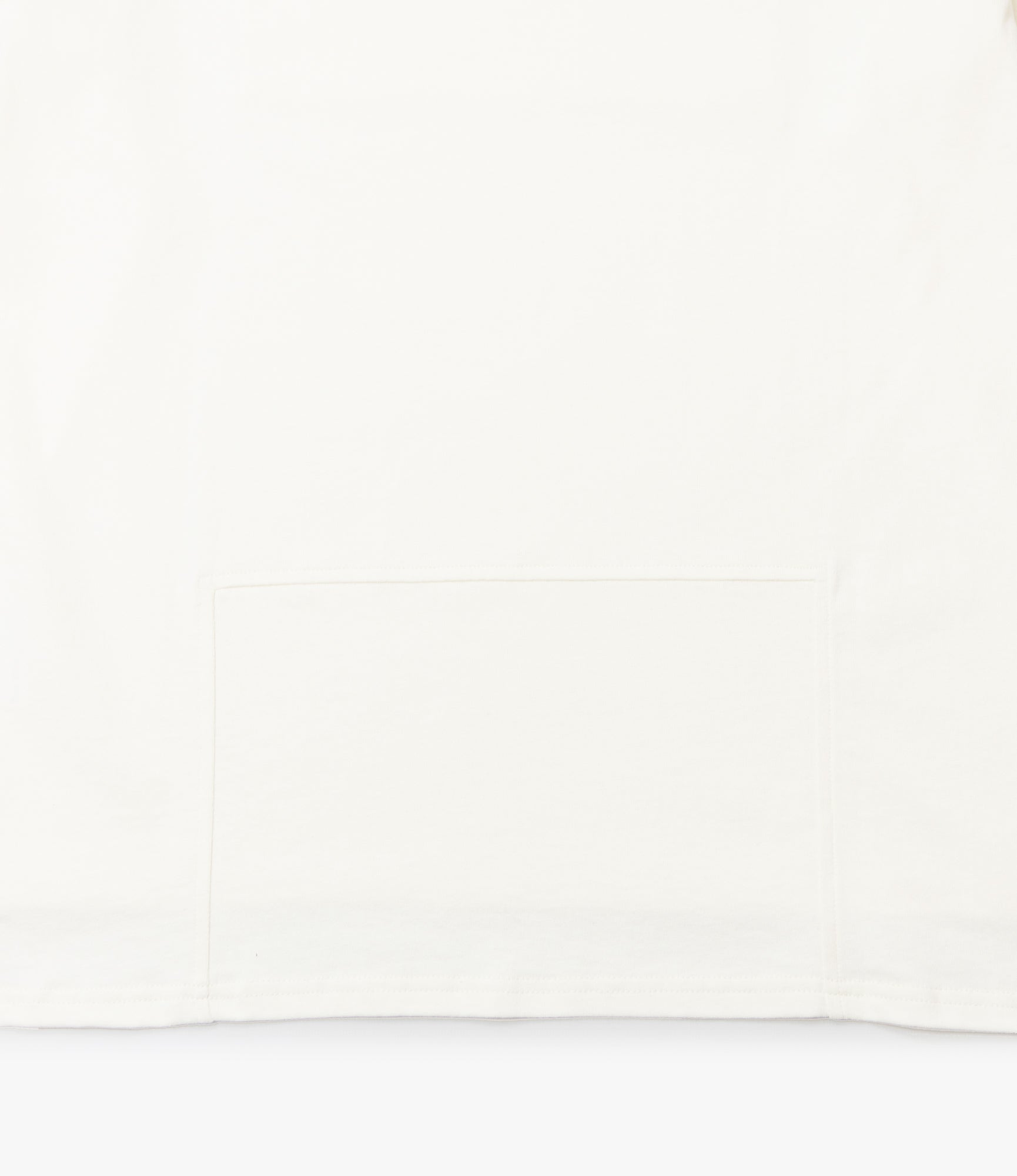 Fisherman Bib Neck Shirt – Off White