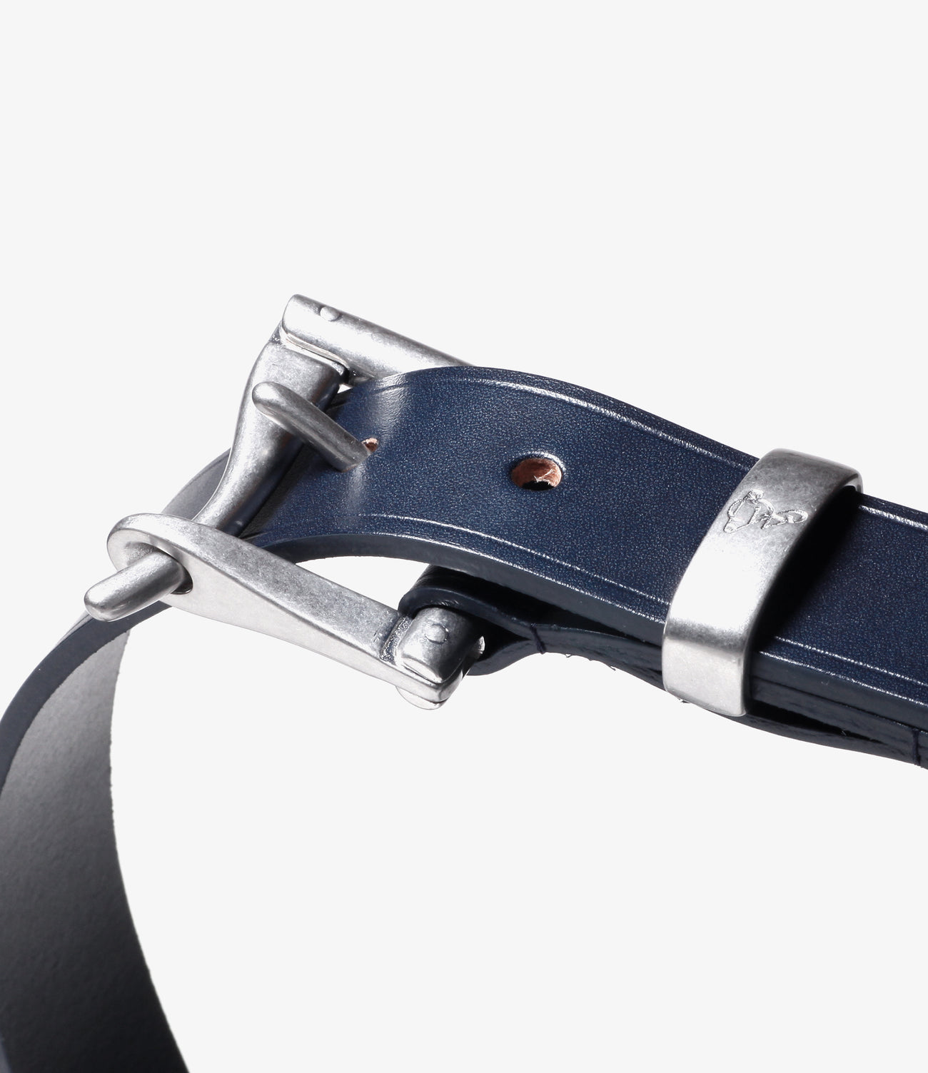 Quick Release Belt – Dark Navy Leather