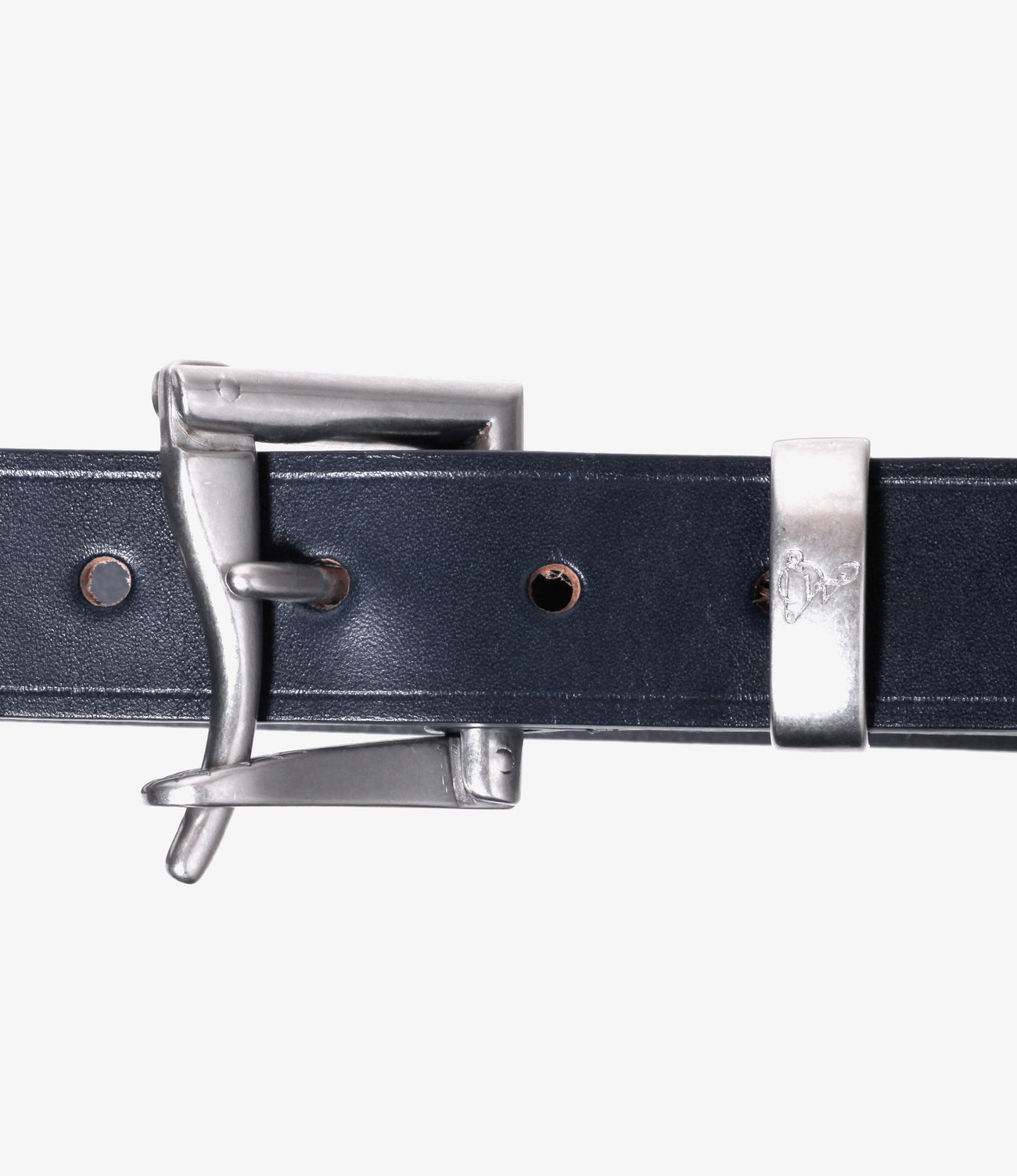 Quick Release Belt – Dark Navy Leather