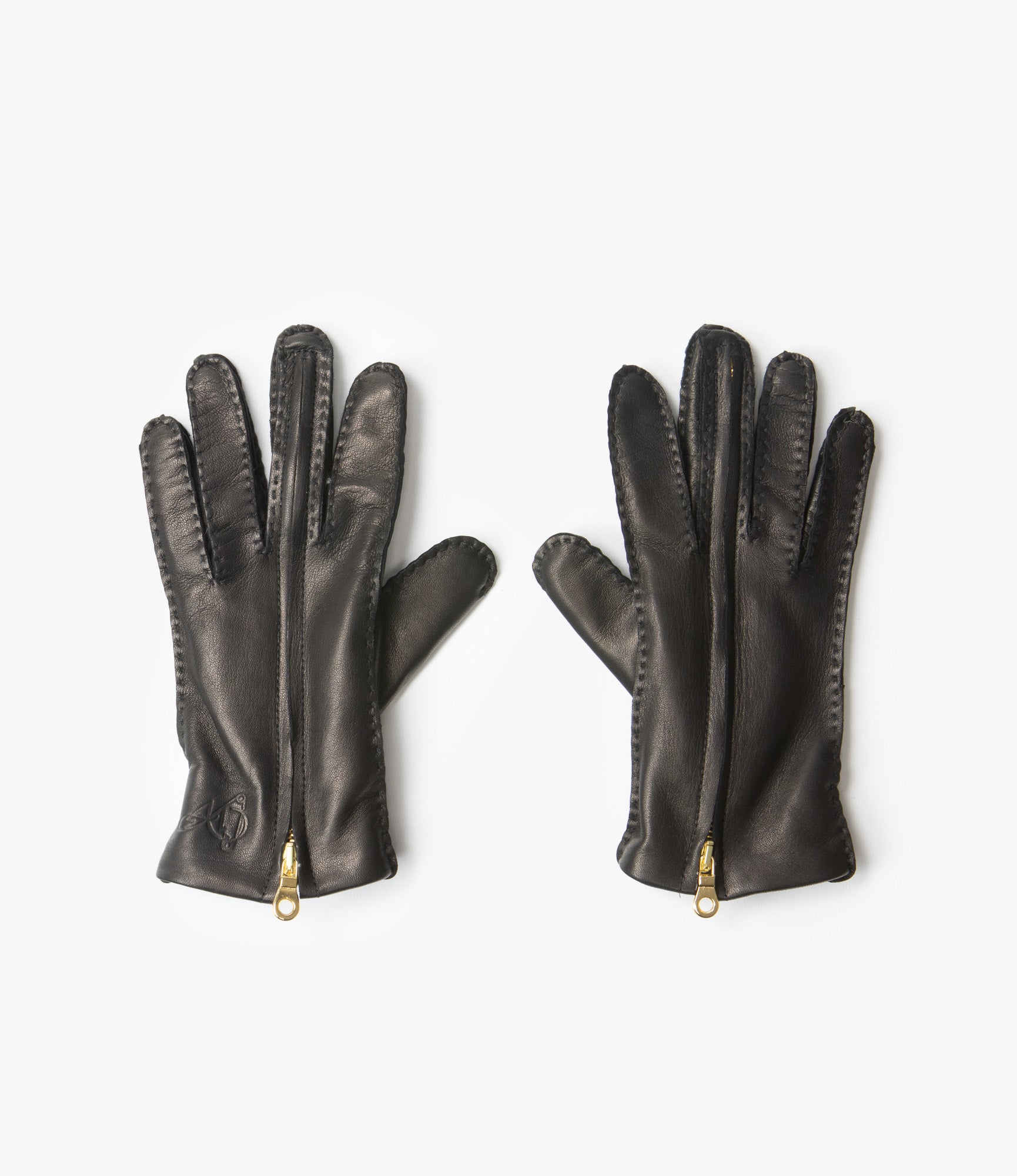 QR Lambskin Glove – Black