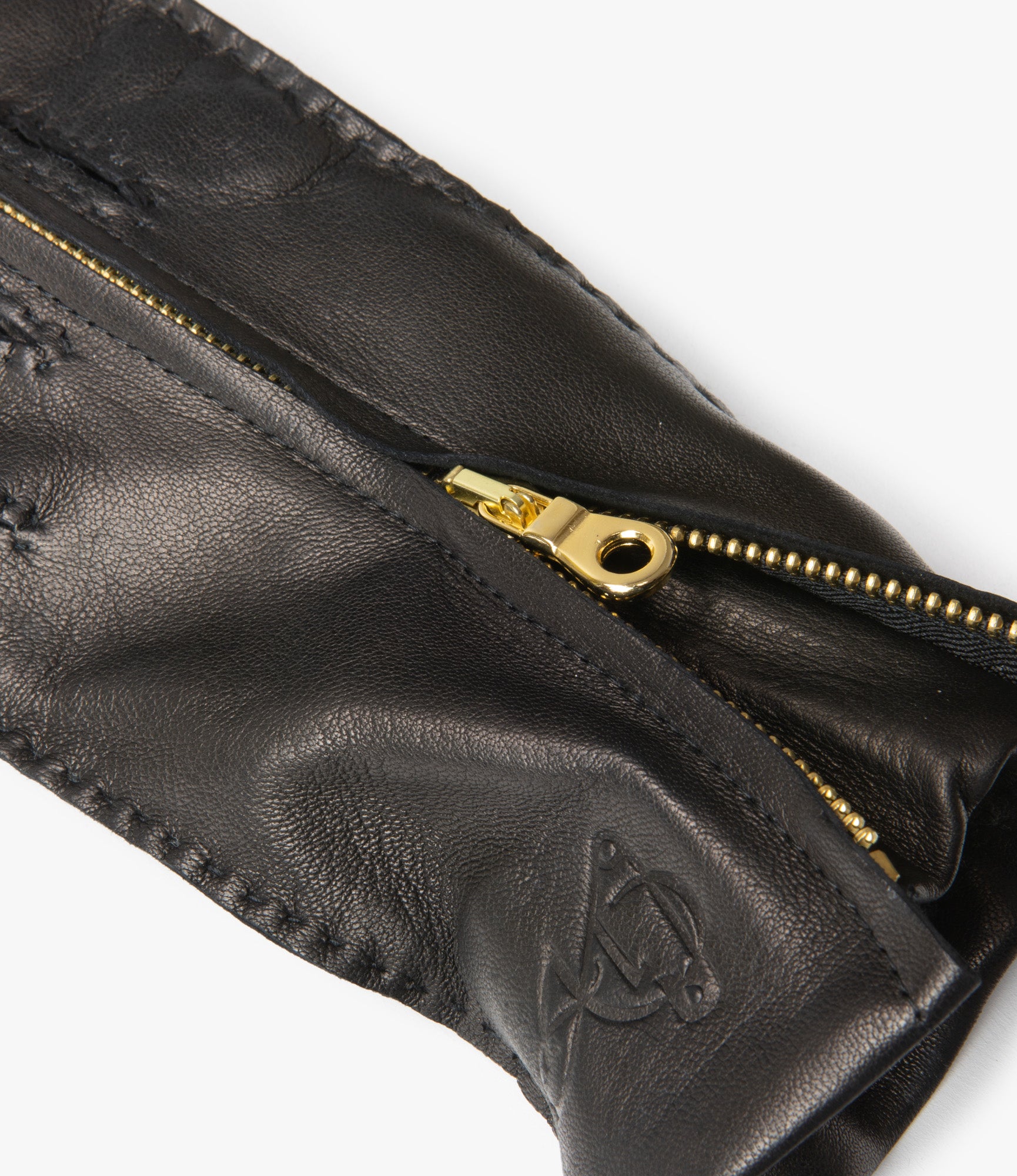 QR Lambskin Glove – Black