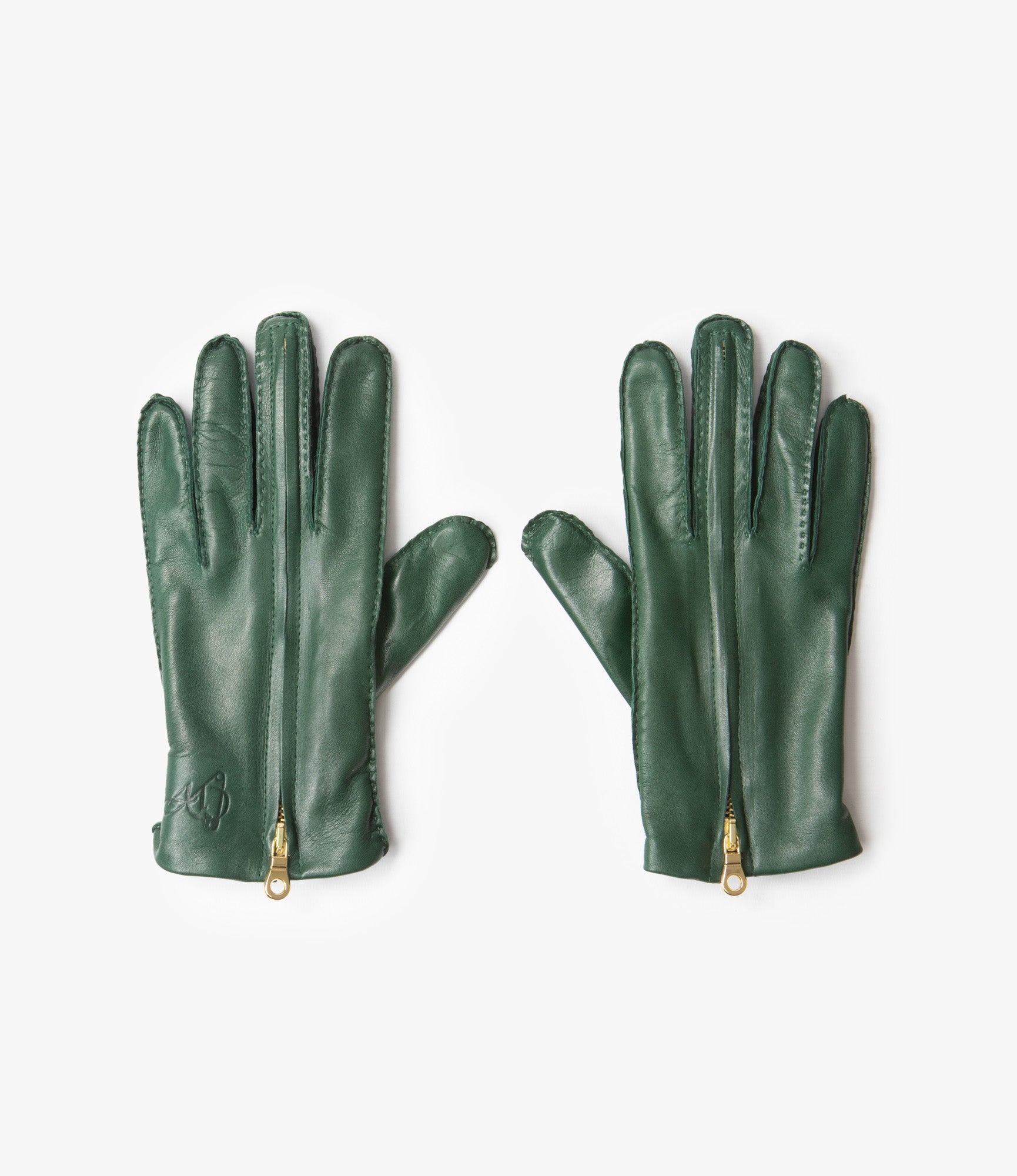 QR Lambskin Glove – Green