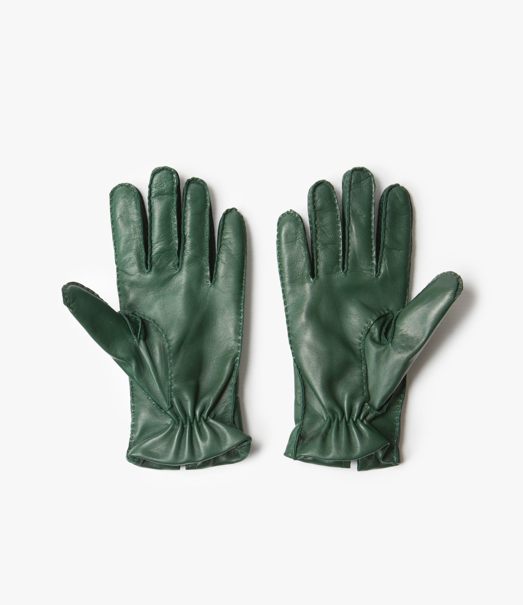 QR Lambskin Glove – Green