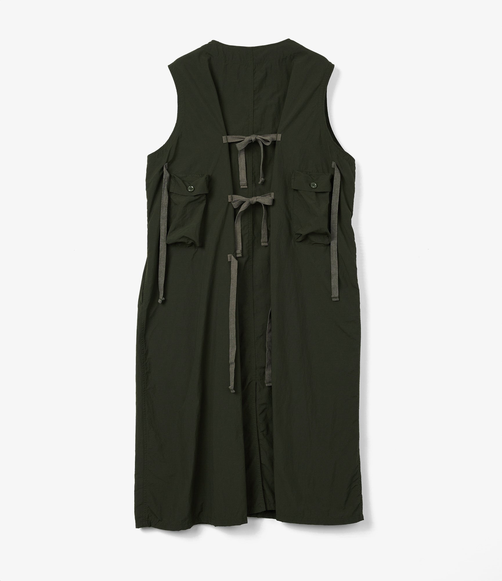 C-1 Dress – Dark Olive Recycled Polyester