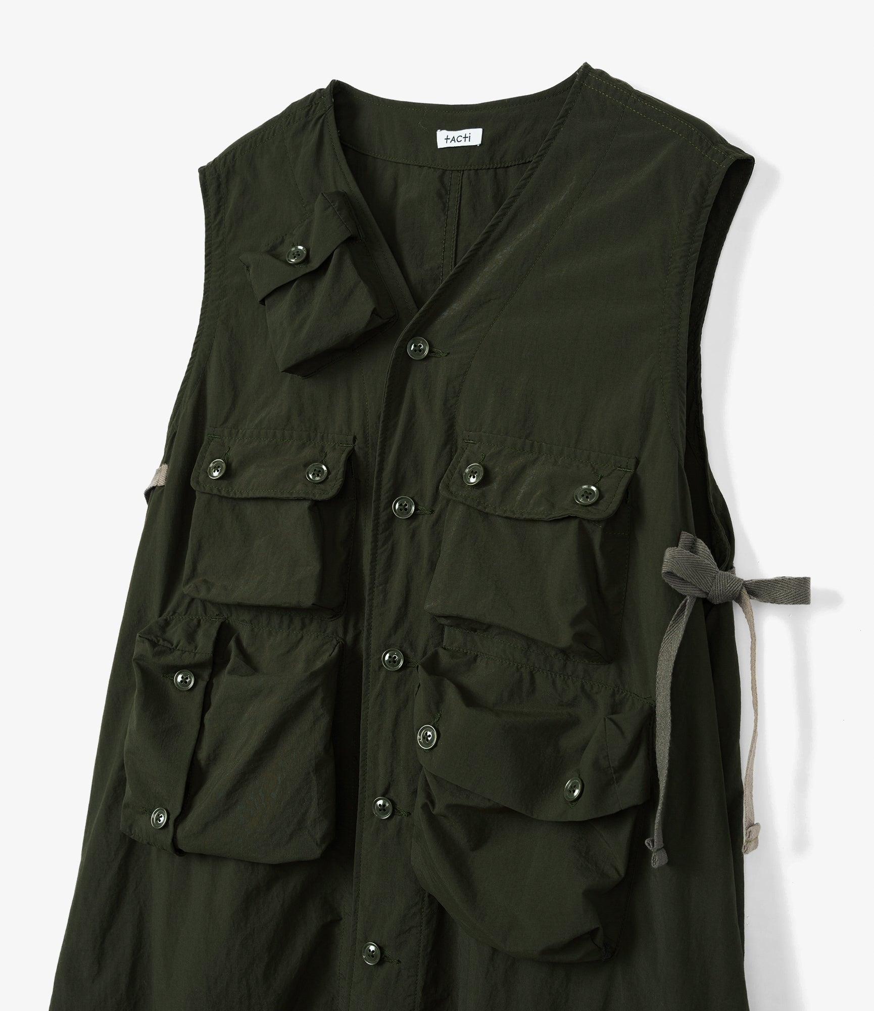 C-1 Dress – Dark Olive Recycled Polyester