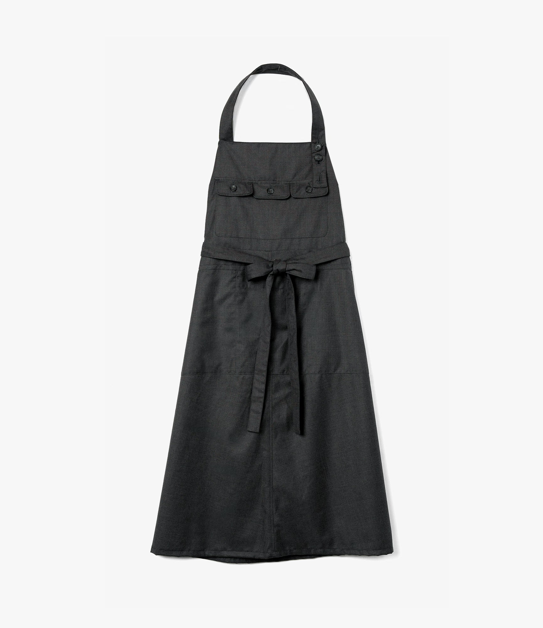 Craft Dress – Charcoal Gabardine