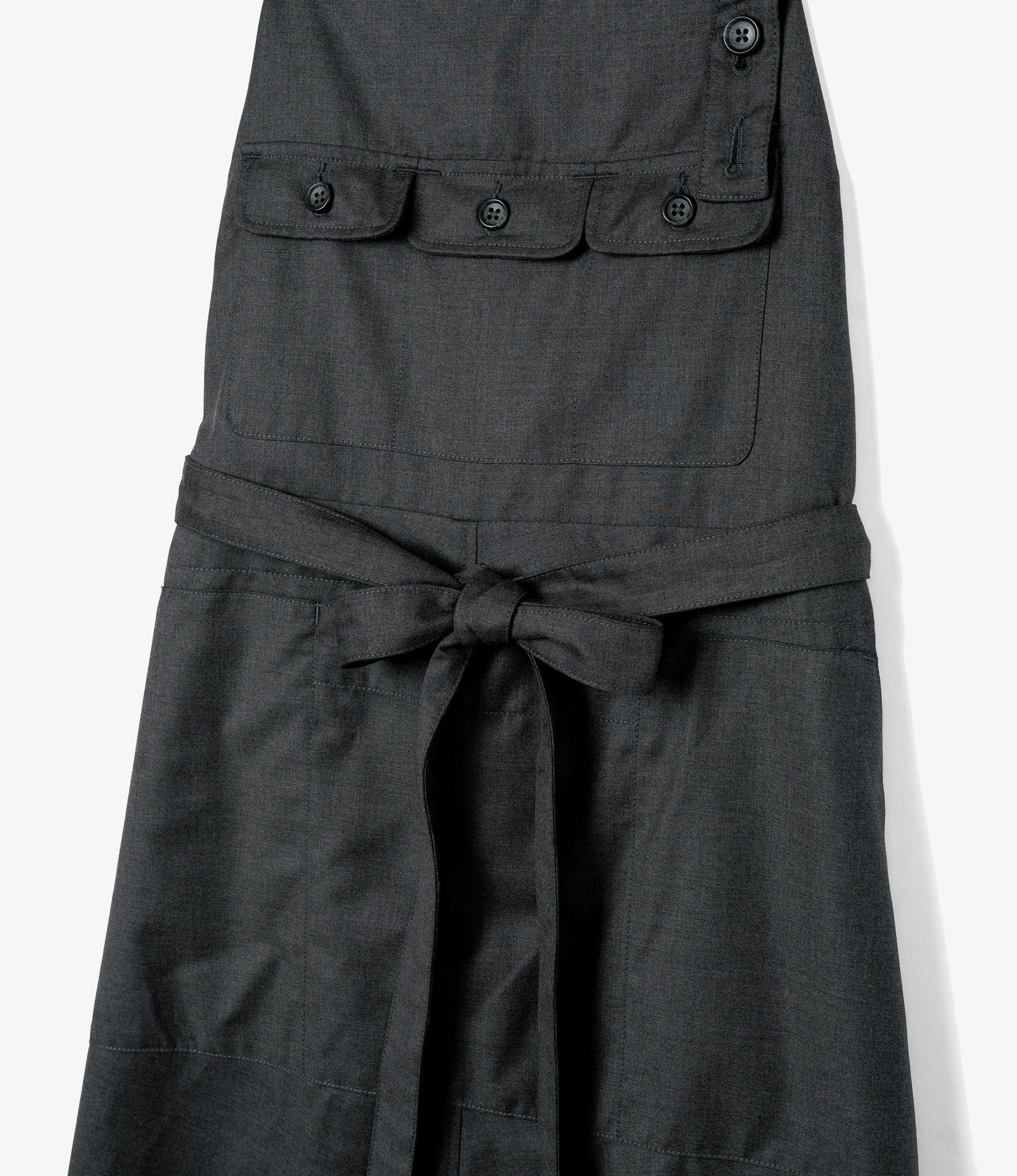 Craft Dress – Charcoal Gabardine