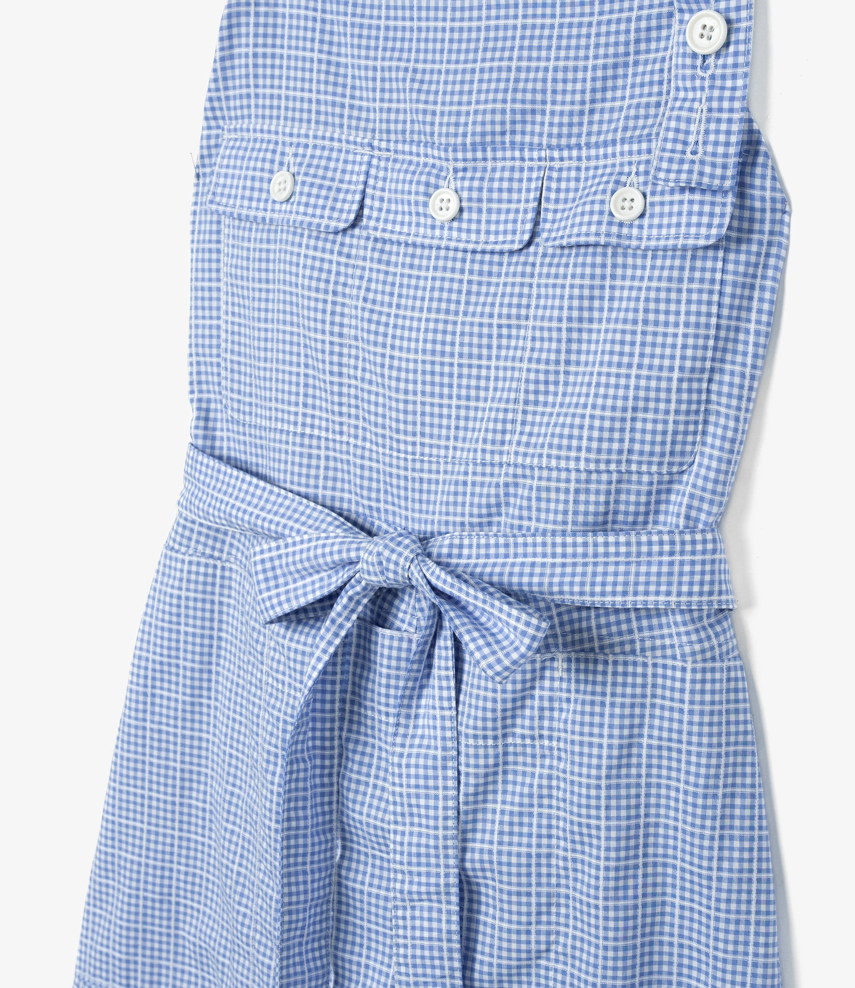 Craft Dress – Light Blue Windowpane Gingham