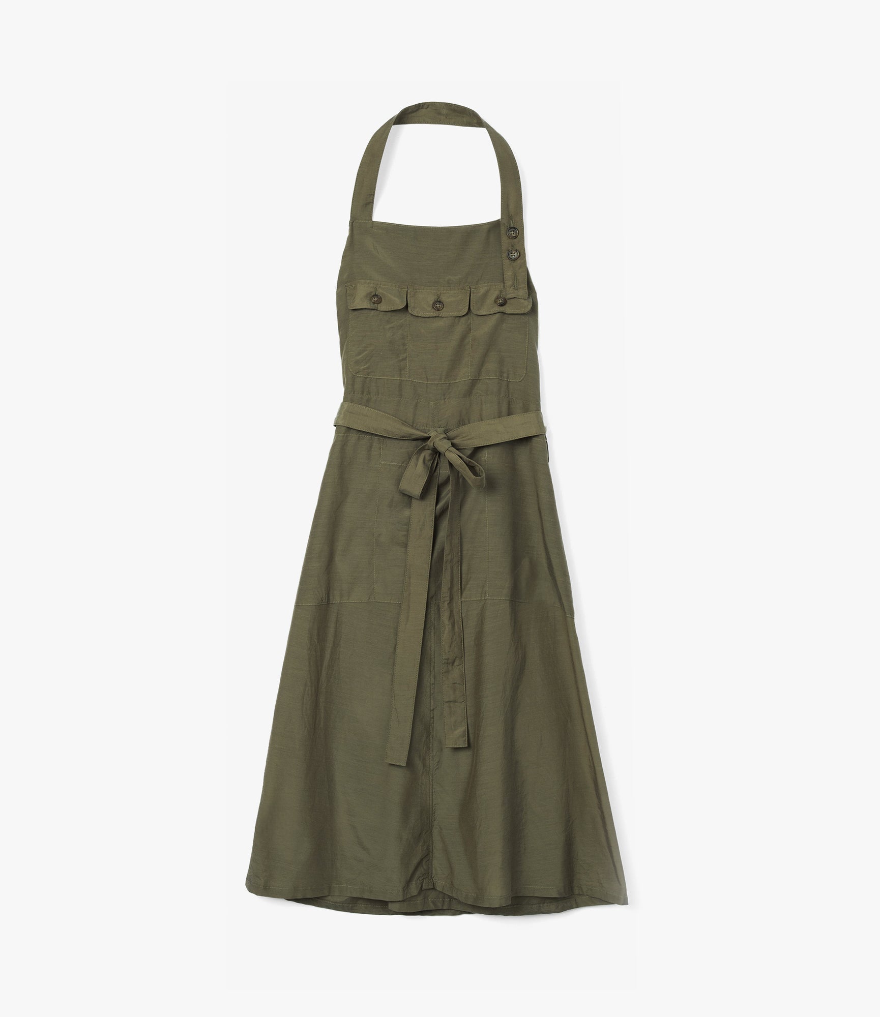 Craft Dress – Olive Sheer Cupro
