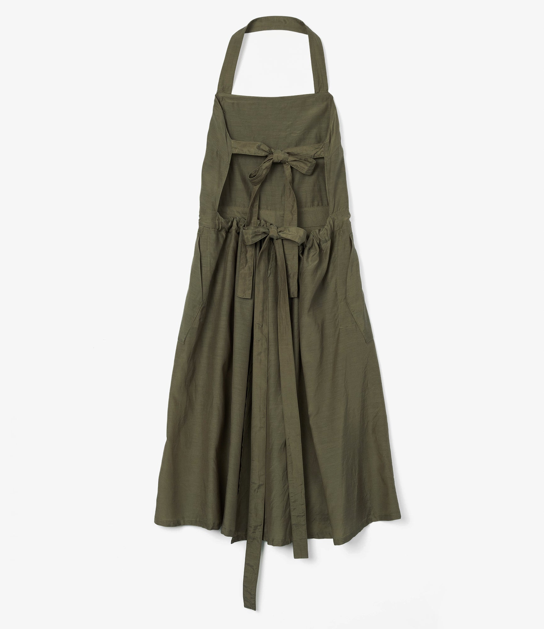 Craft Dress – Olive Sheer Cupro