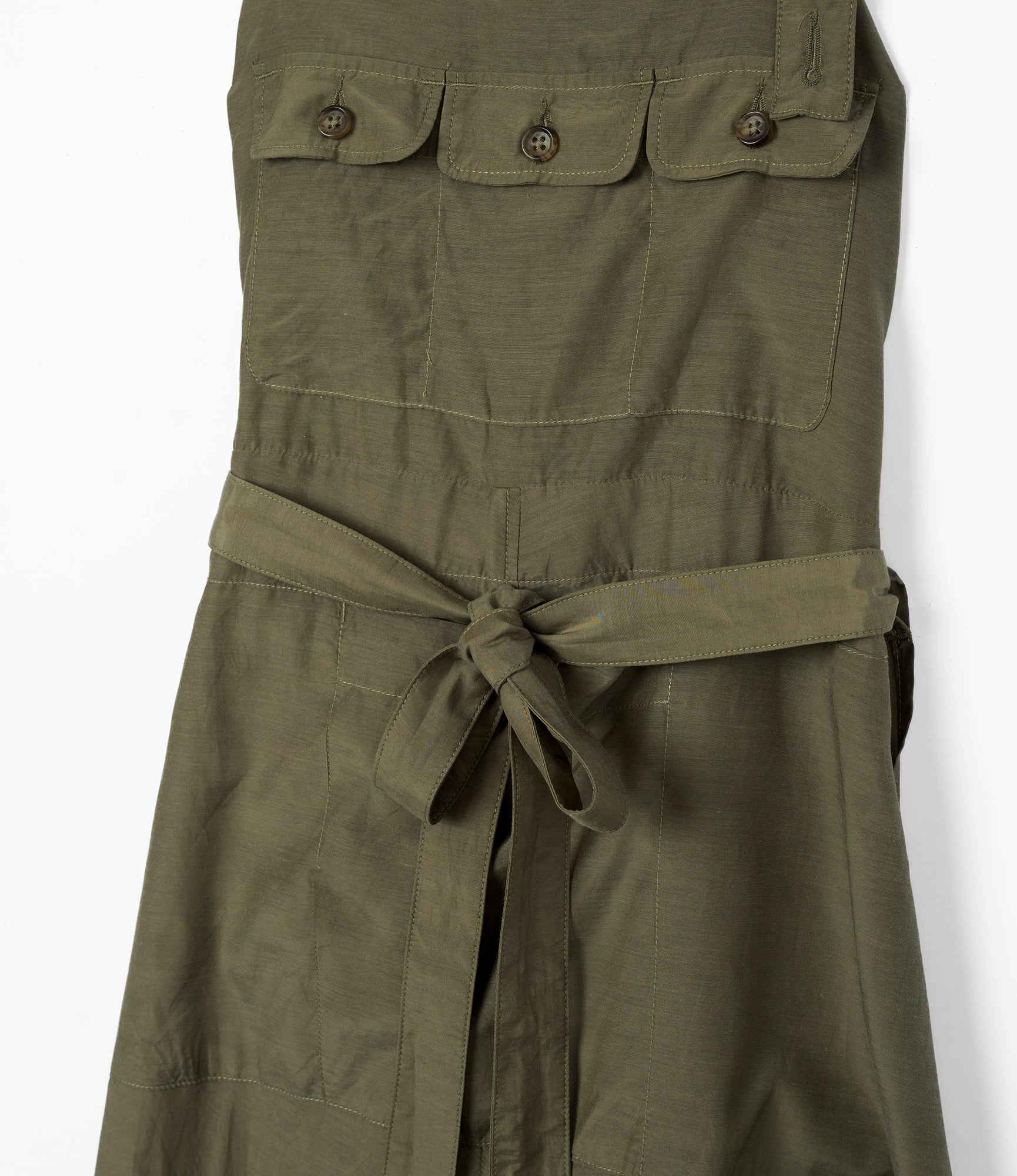 Craft Dress – Olive Sheer Cupro