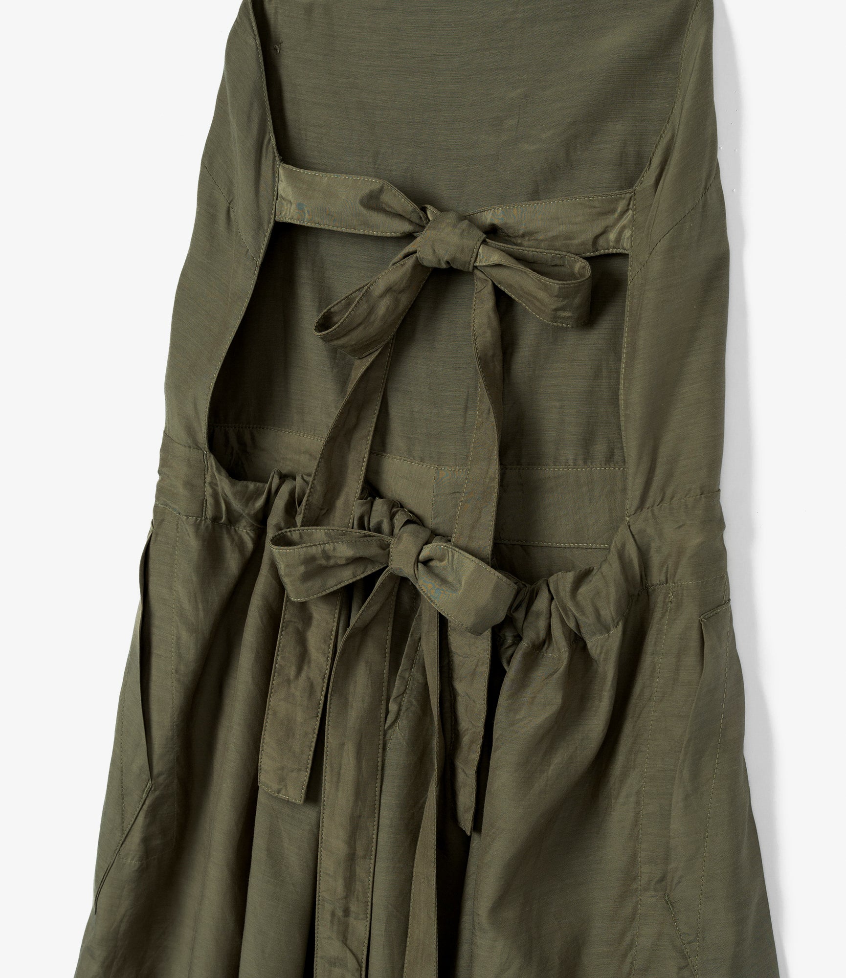 Craft Dress – Olive Sheer Cupro