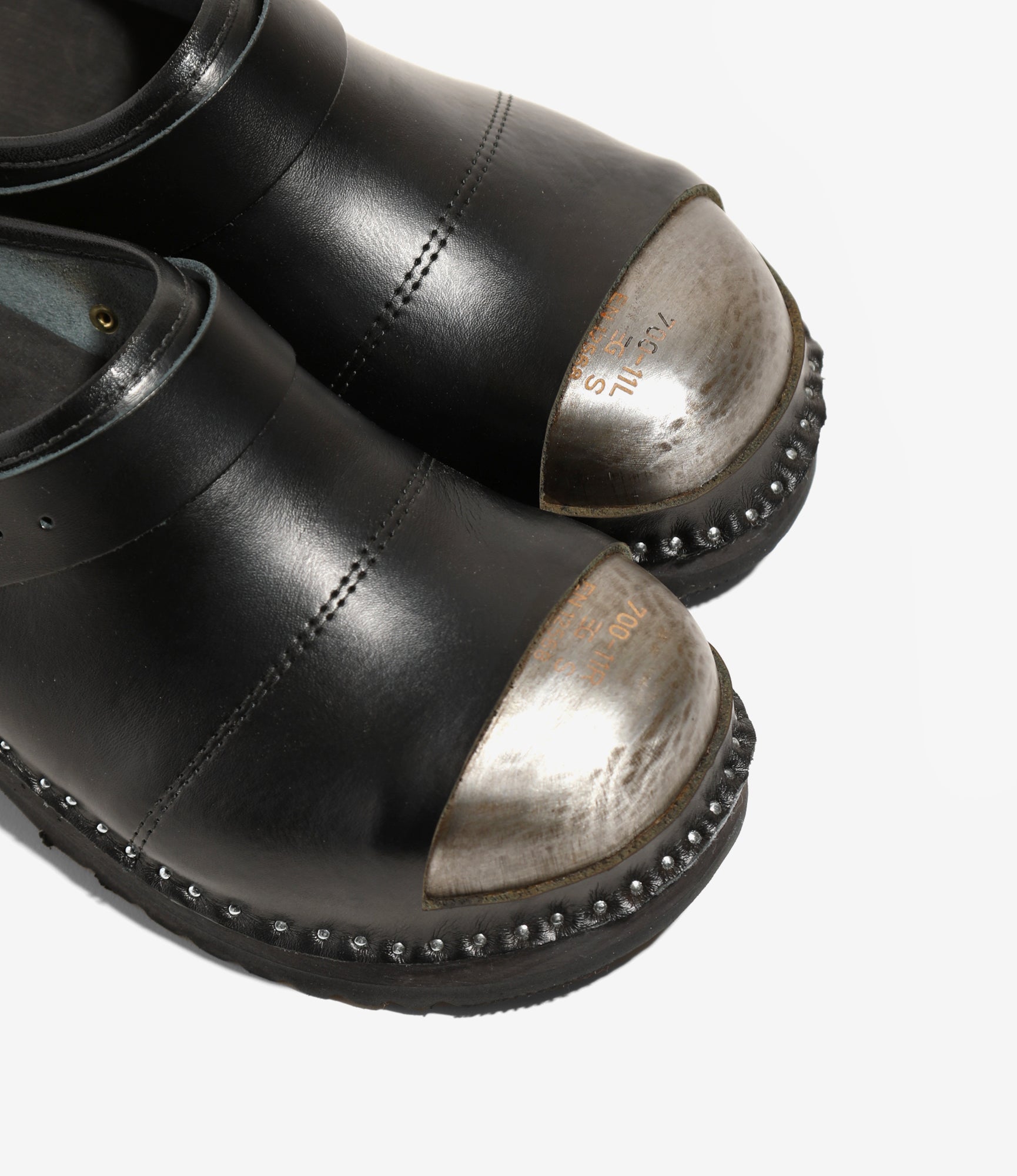 Troentorp x Needles - Safety - Steel Toe - Black – Troentorp x Needles – Nepenthes London