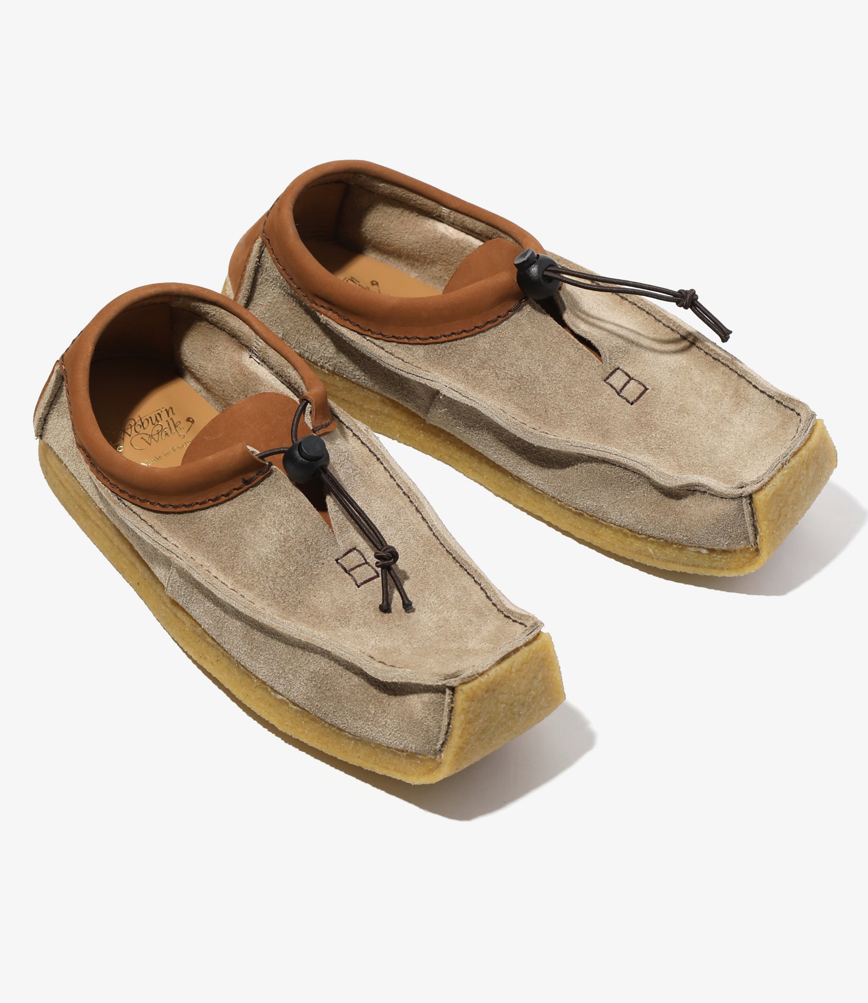 Woburn Walk QR Moccasin Low / Suede - Sand – Woburn Walk – Nepenthes London