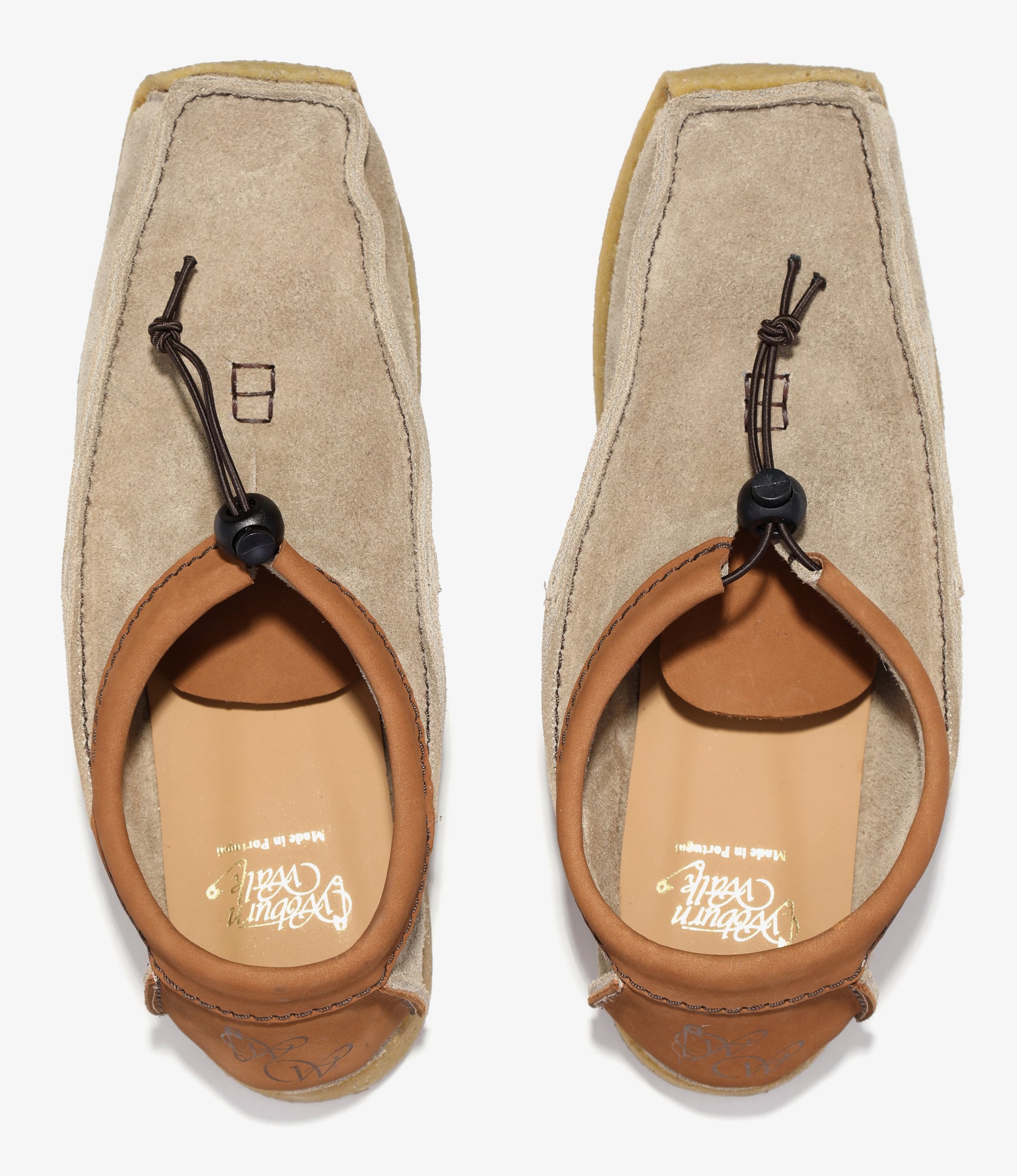 Woburn Walk QR Moccasin Low / Suede - Sand – Woburn Walk – Nepenthes London